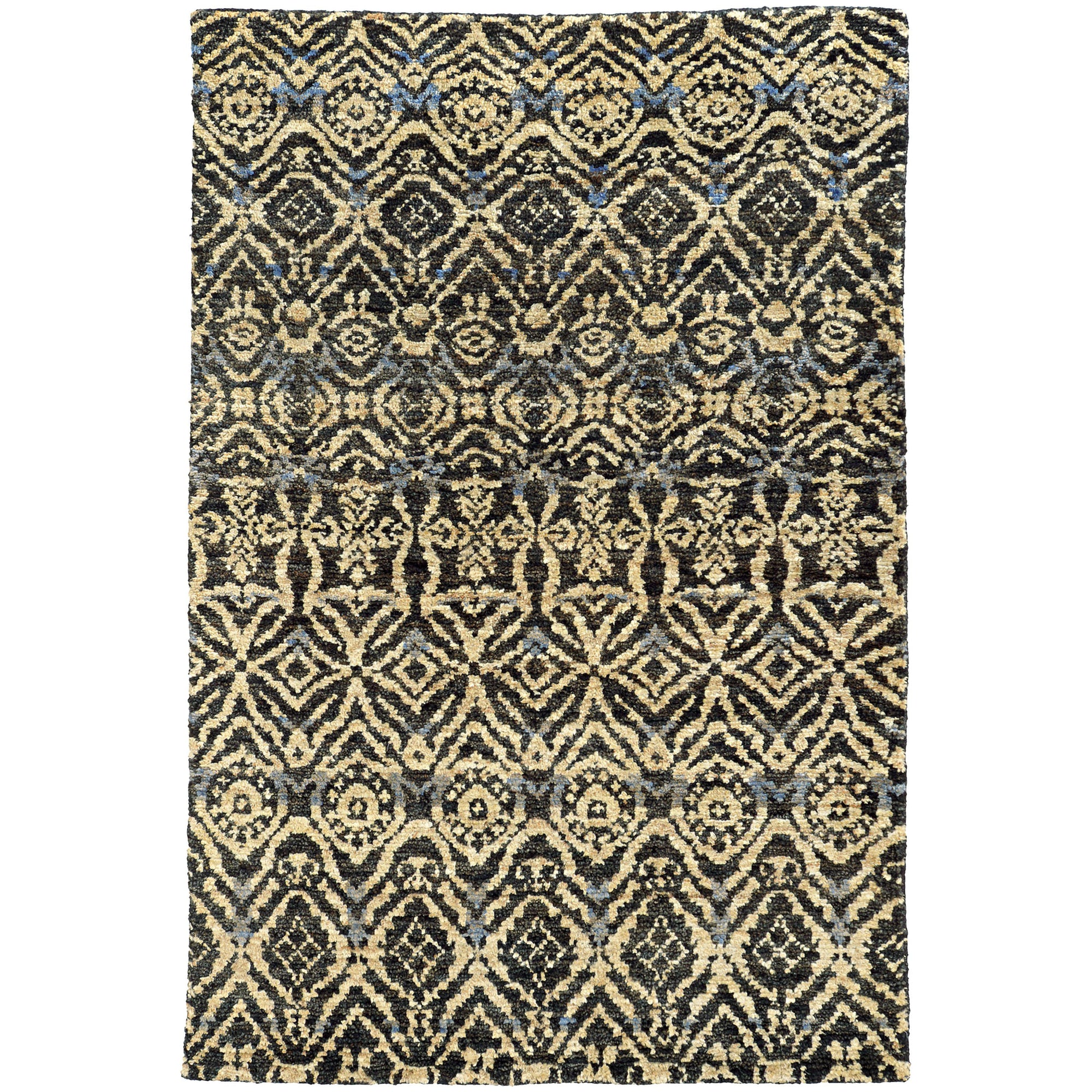 Tommy Bahama Home Ansley 50904 Black/Beige-Area Rug-Tommy Bahama Home-3' 6" X 5' 6"-The Rug Truck
