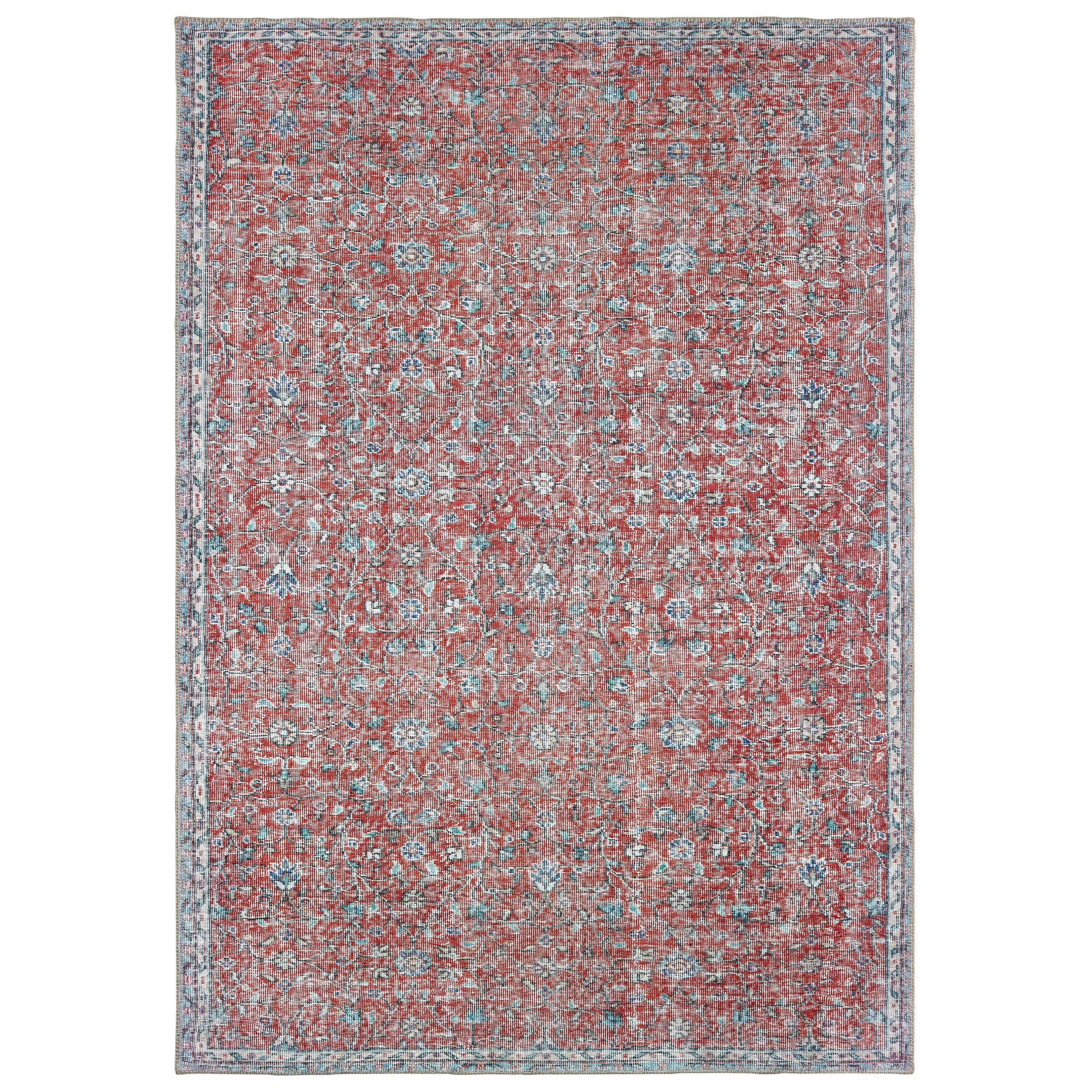 The Rug Truck Shayna 85813 Red Area Rug (8' 3" X 11' 6")
