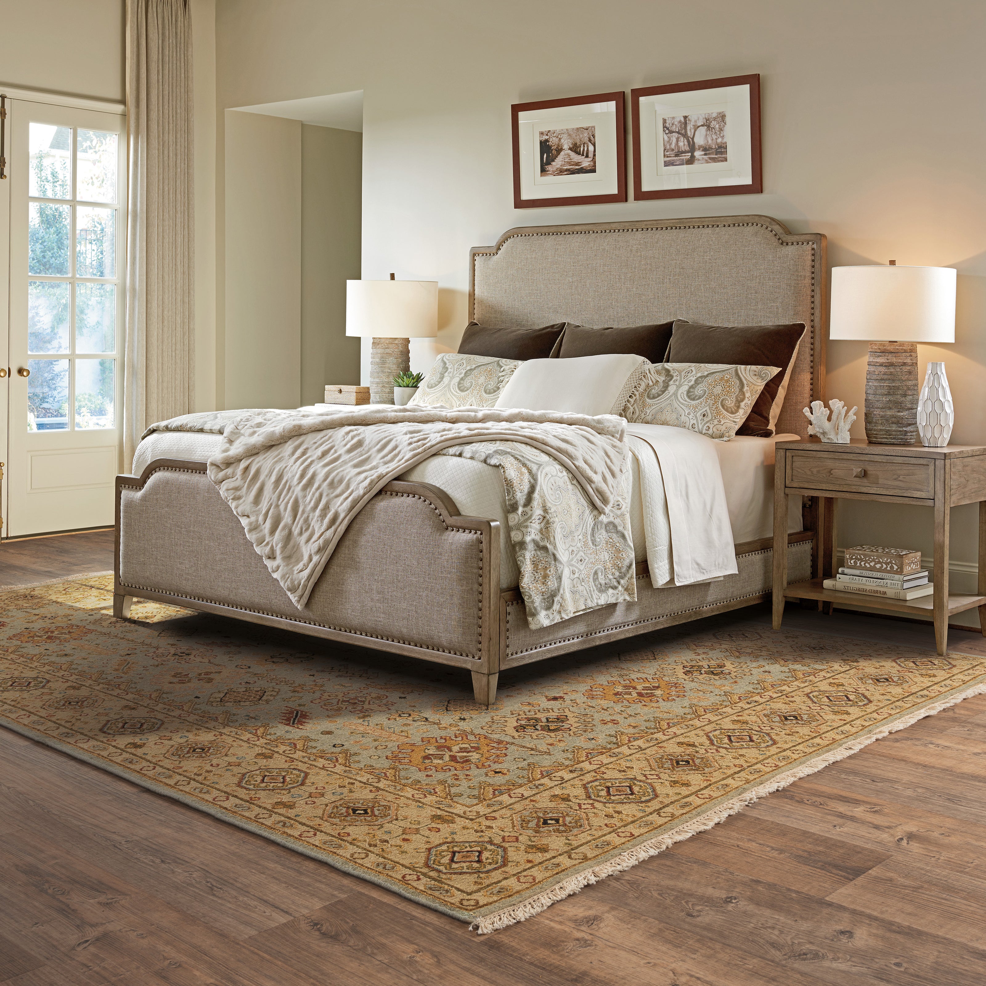 How to Choose the Best Bedroom Rug Placement