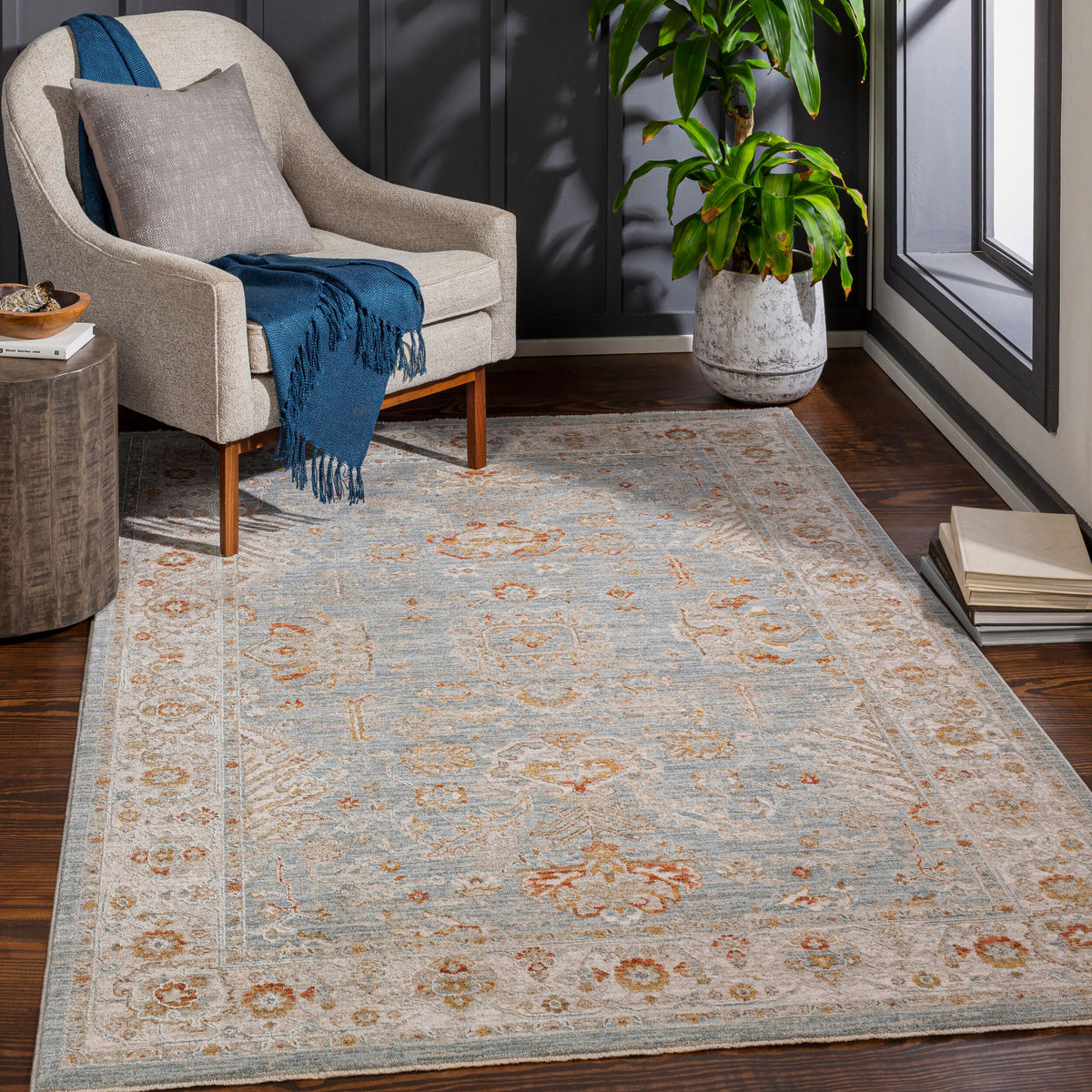 Livabliss Avant Garde AVT-2318 Denim Area Rug