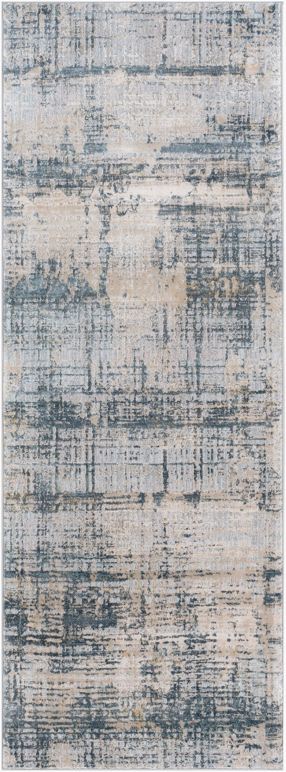 Livabliss Brunswick BWK-2300 Blue/Sage Area Rug - 5x8