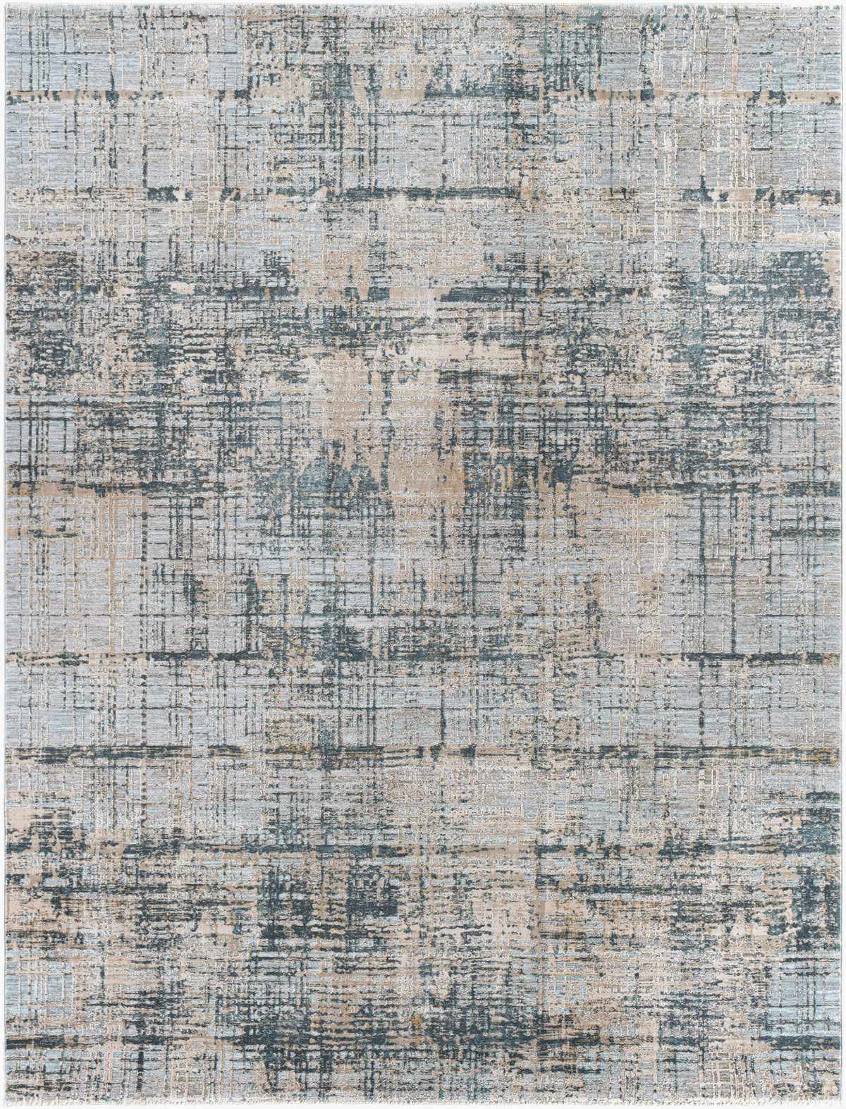 Livabliss Brunswick BWK-2300 Blue/Sage Area Rug - 5x8