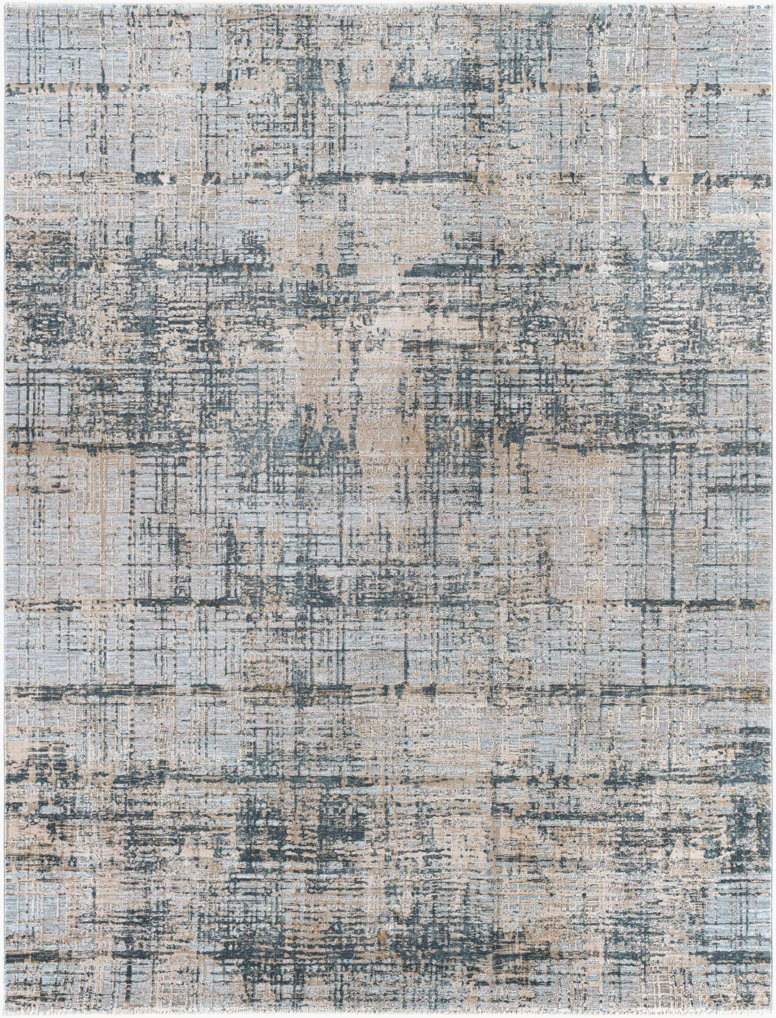Livabliss Brunswick BWK-2300 Blue/Sage Area Rug - 5x8