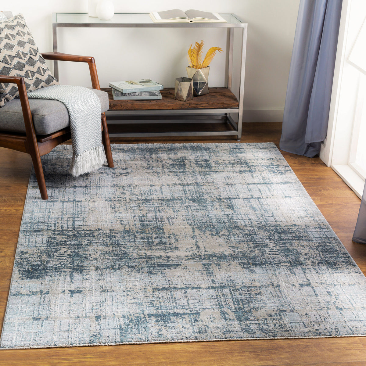 Livabliss Brunswick BWK-2300 Blue/Sage Area Rug Environmental URL