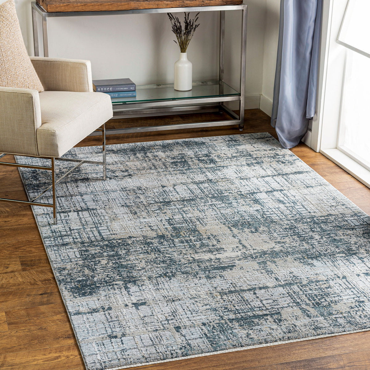 Livabliss Brunswick BWK-2300 Blue/Sage Area Rug Environmental URL