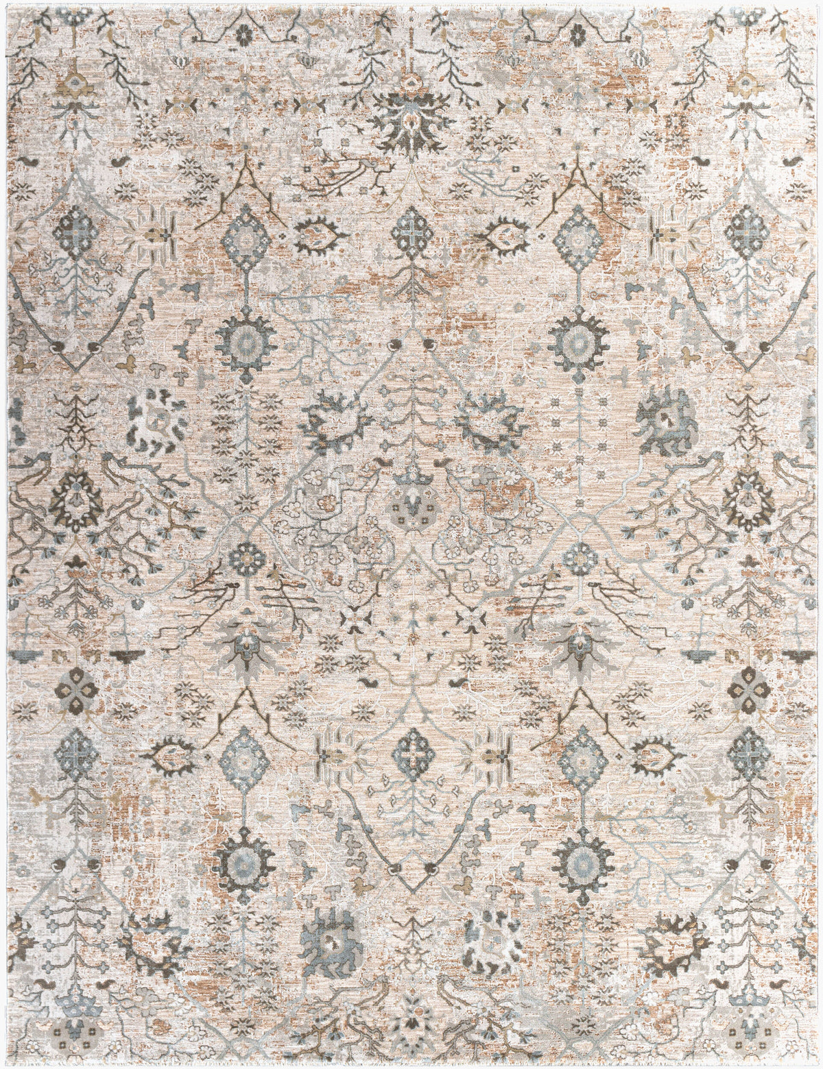 Livabliss Brunswick BWK-2311 Khaki Area Rug - 5x8