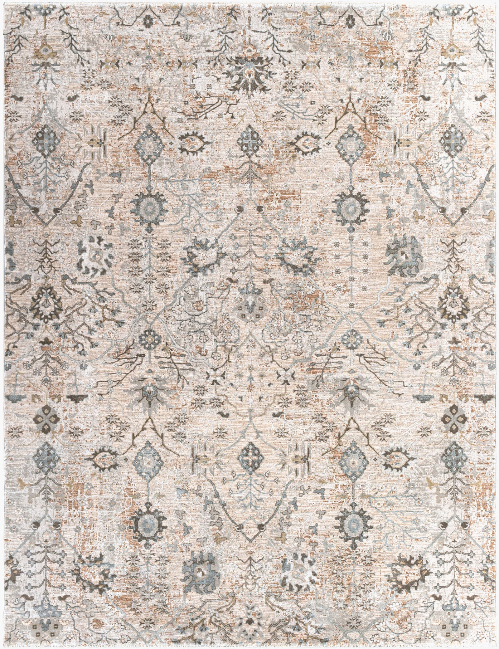 Livabliss Brunswick BWK-2311 Khaki Area Rug - 5x8