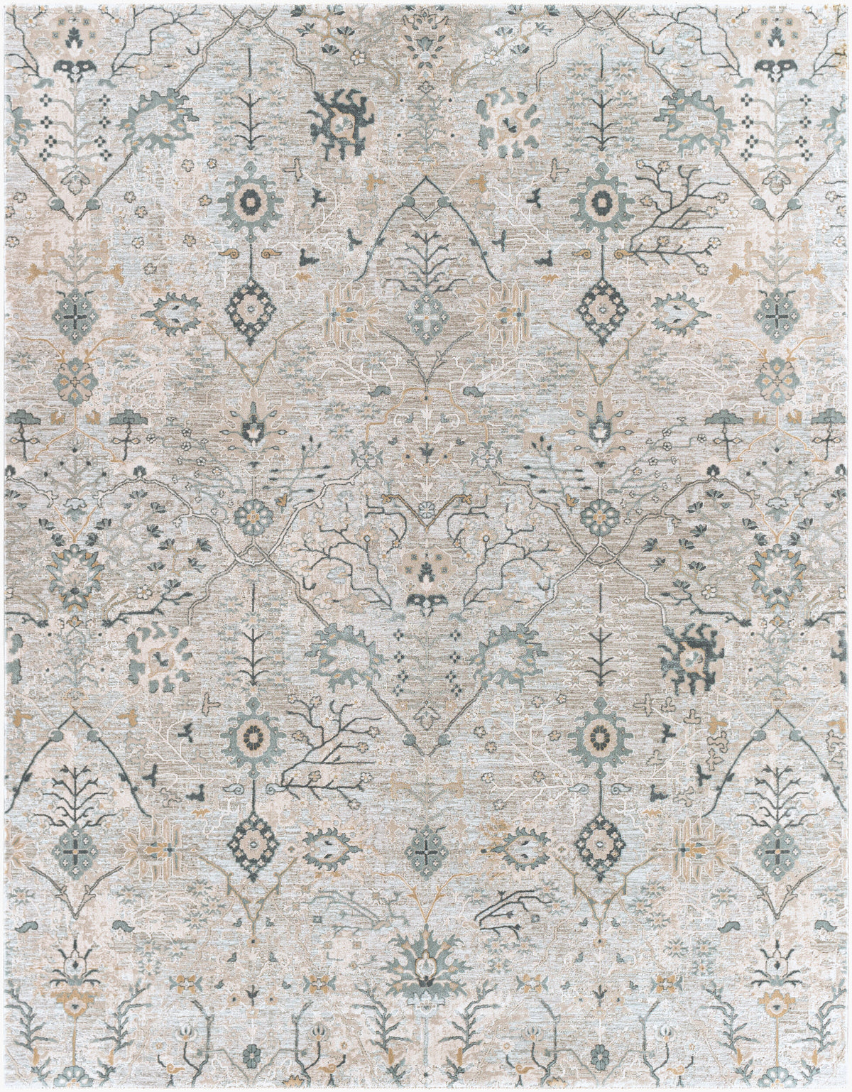 Livabliss Brunswick BWK-2316 Beige Area Rug - 5x8