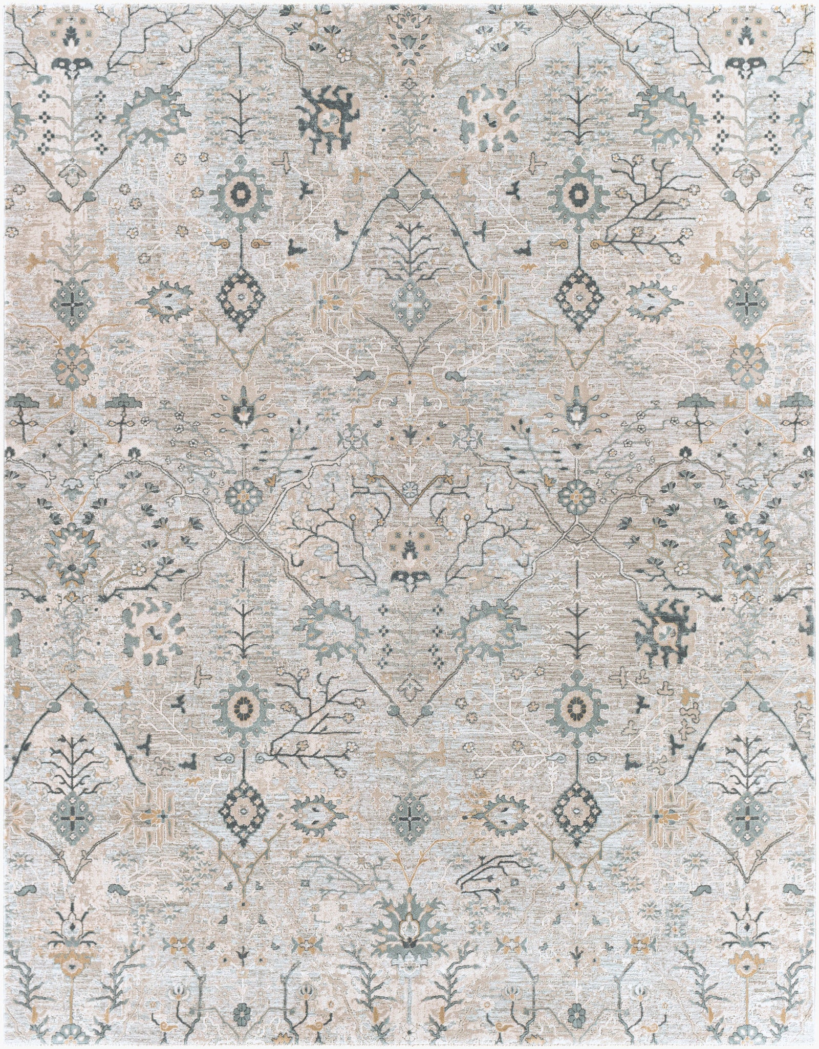 Livabliss Brunswick BWK-2316 Beige Area Rug - 5x8