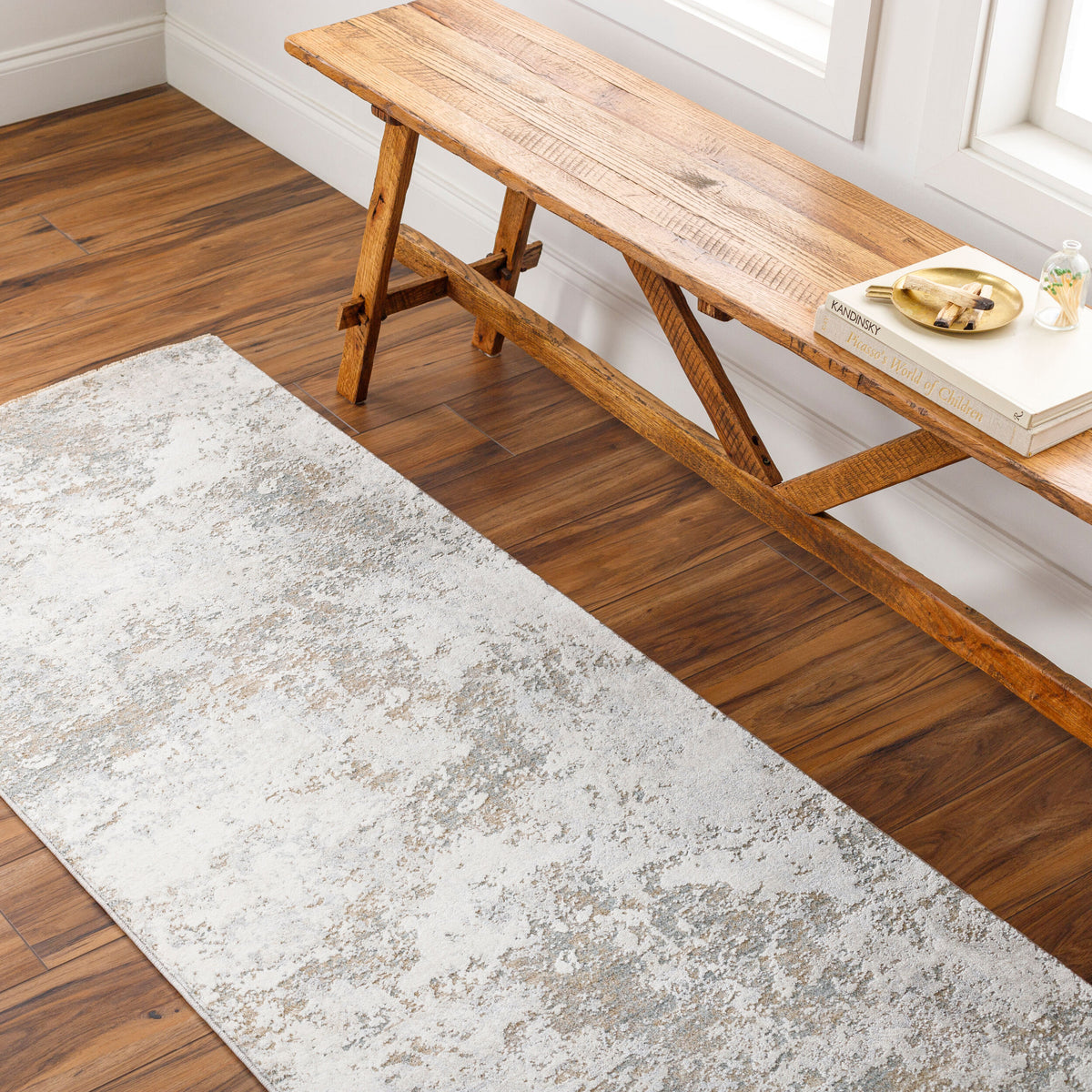 Livabliss Brunswick BWK-2322 Ivory/Gray Area Rug Environmental URL