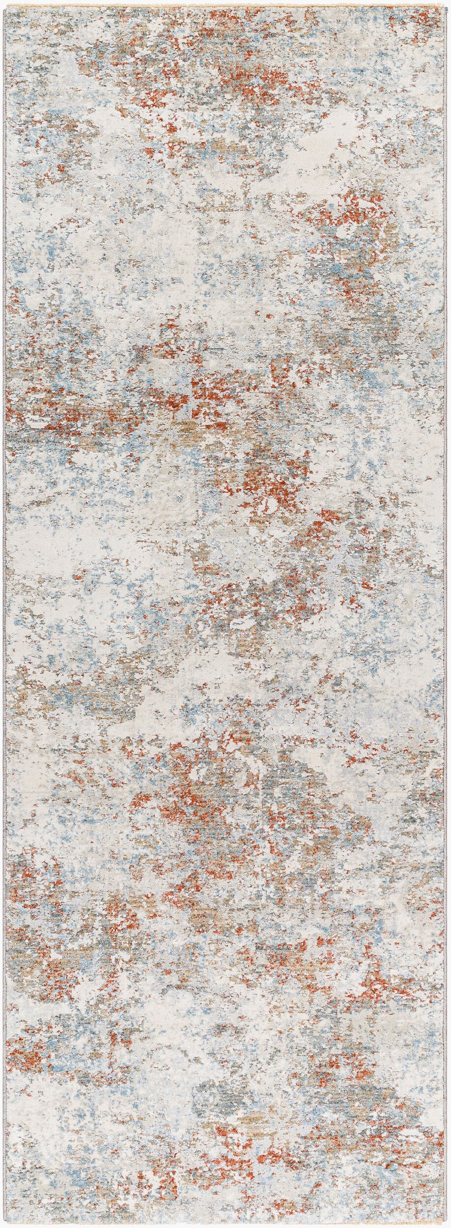 Livabliss Brunswick BWK-2323 Cream/ Blue Area Rug - 5x8