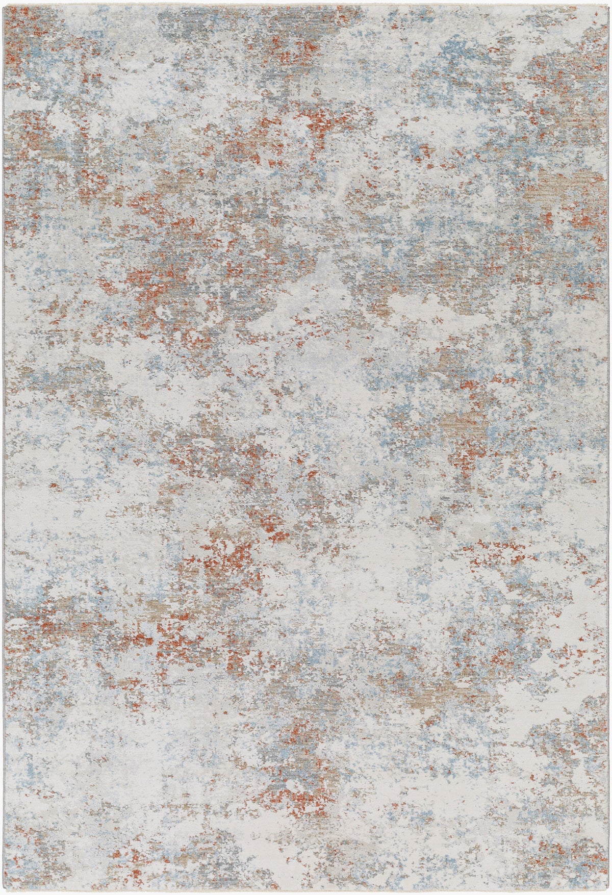 Livabliss Brunswick BWK-2323 Cream/ Blue Area Rug - 5x8