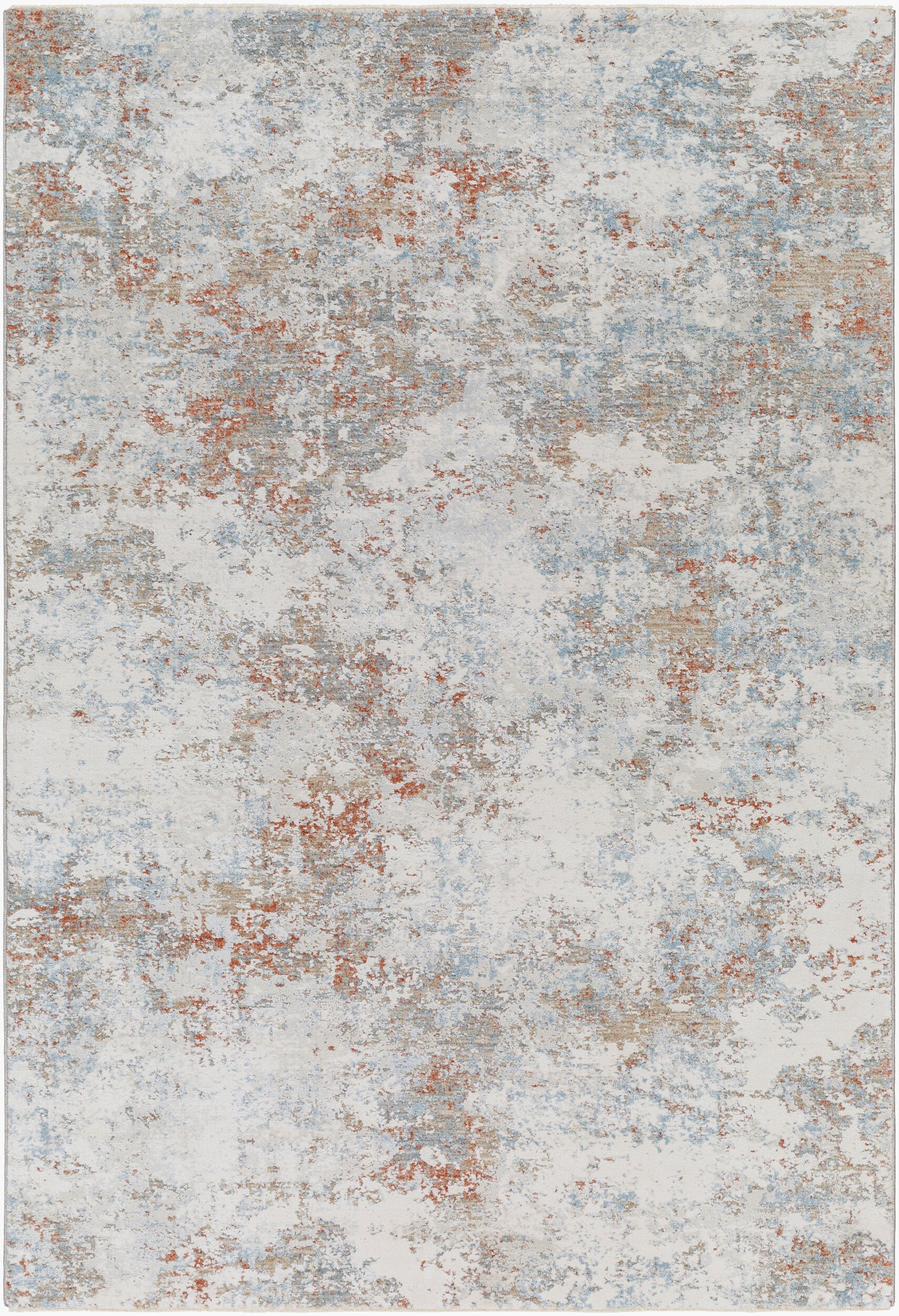 Livabliss Brunswick BWK-2323 Cream/ Blue Area Rug - 5x8