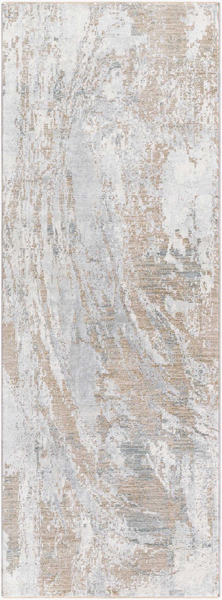 Livabliss Brunswick BWK-2336 Gray/Ivory Area Rug - 5x8