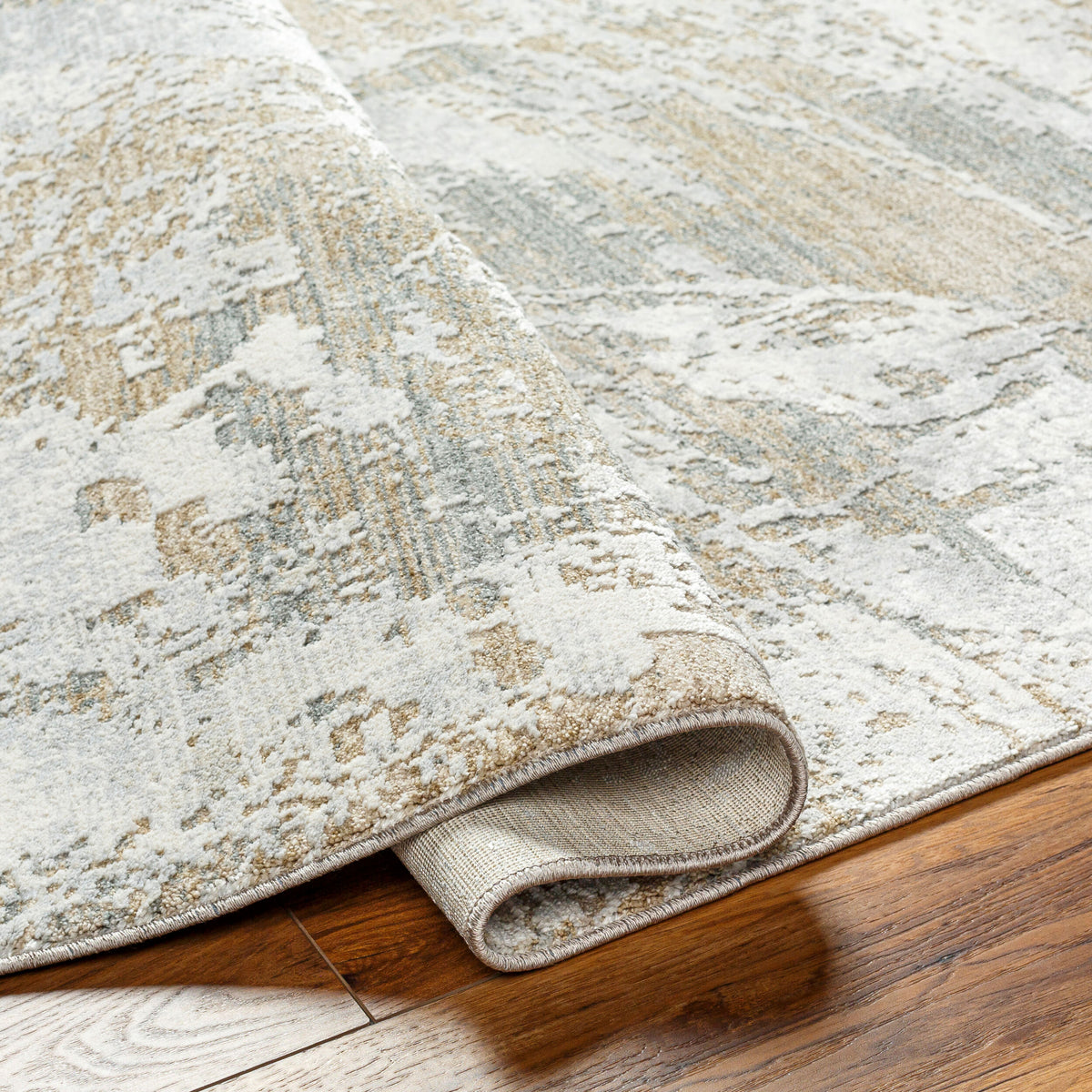Livabliss Brunswick BWK-2336 Gray/Ivory Area Rug Texture URL