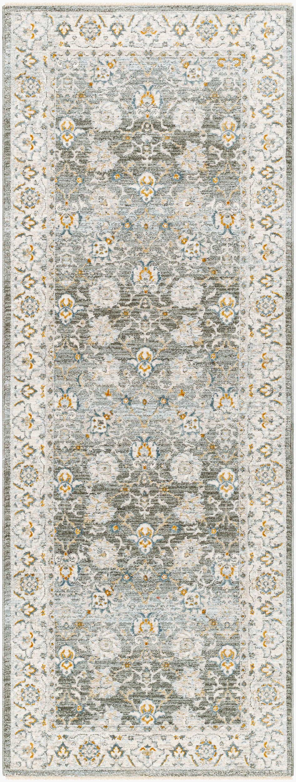 Livabliss Dresden DRE-2312 Olive Area Rug - 5x8