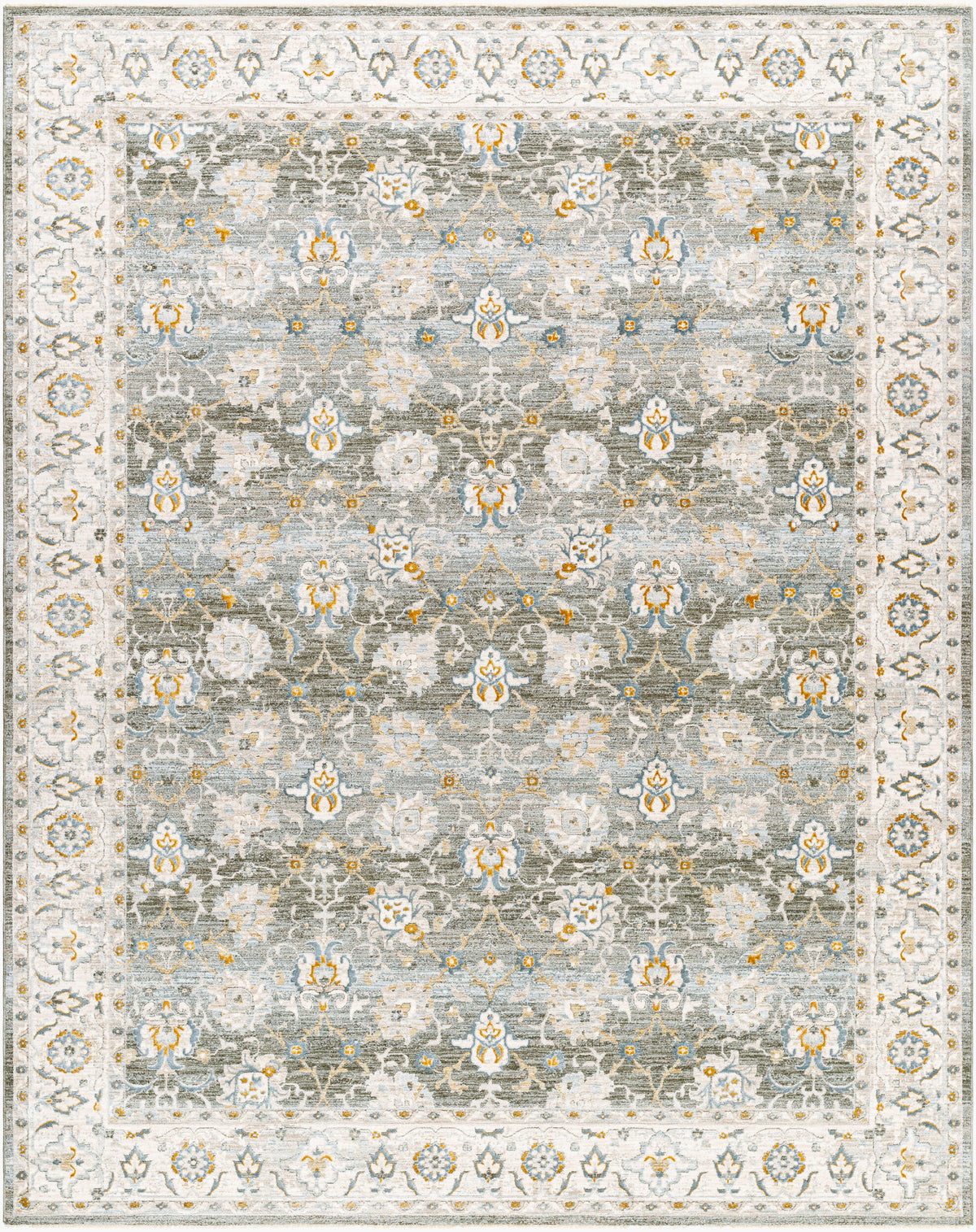Livabliss Dresden DRE-2312 Olive Area Rug - 5x8