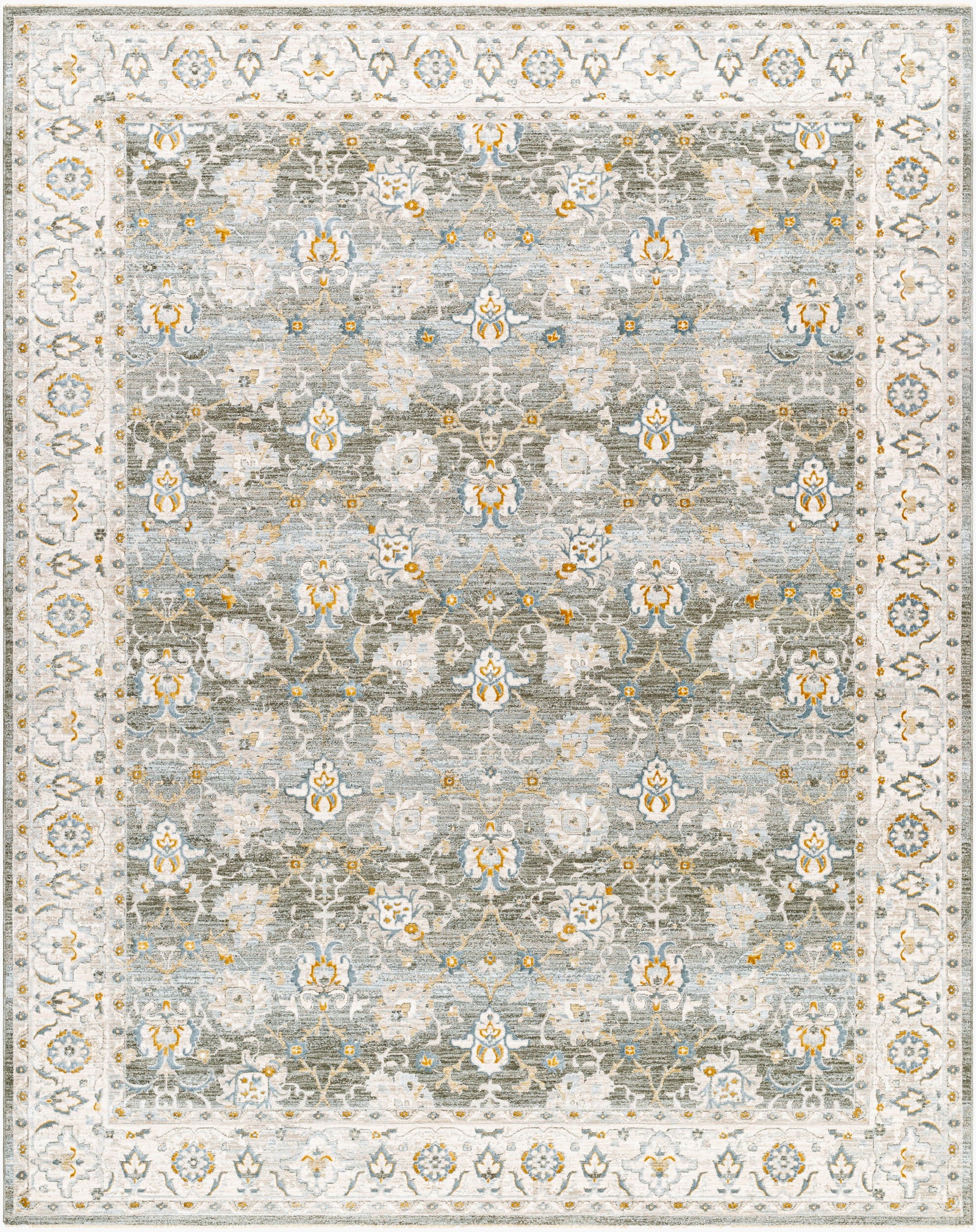 Livabliss Dresden DRE-2312 Olive Area Rug - 5x8