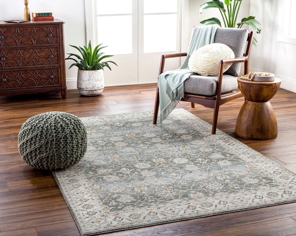 Livabliss Dresden DRE-2312 Olive Area Rug Environmental URL