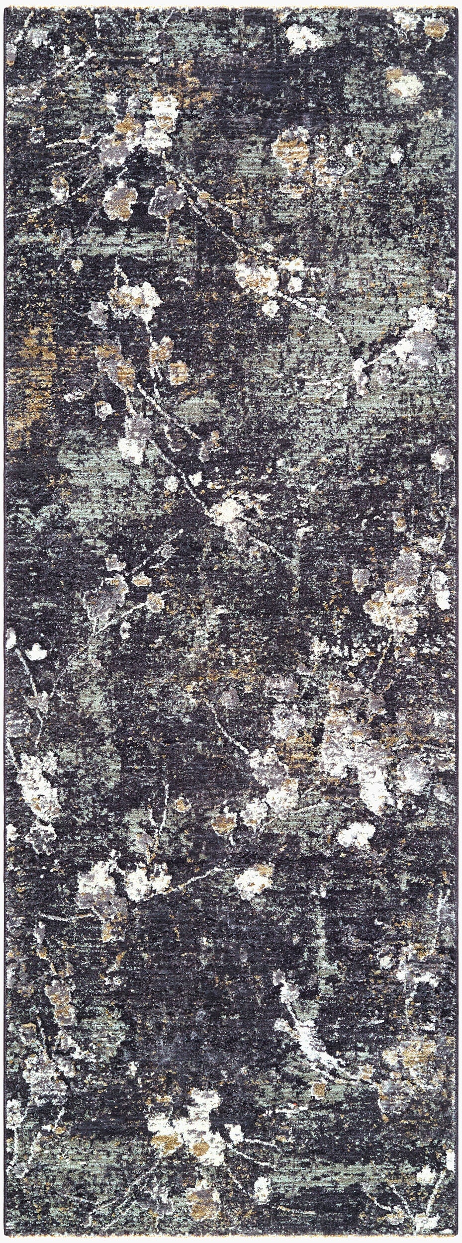 Livabliss Shoal Creek GKK-2315 Black/Grey Area Rug - 5x8