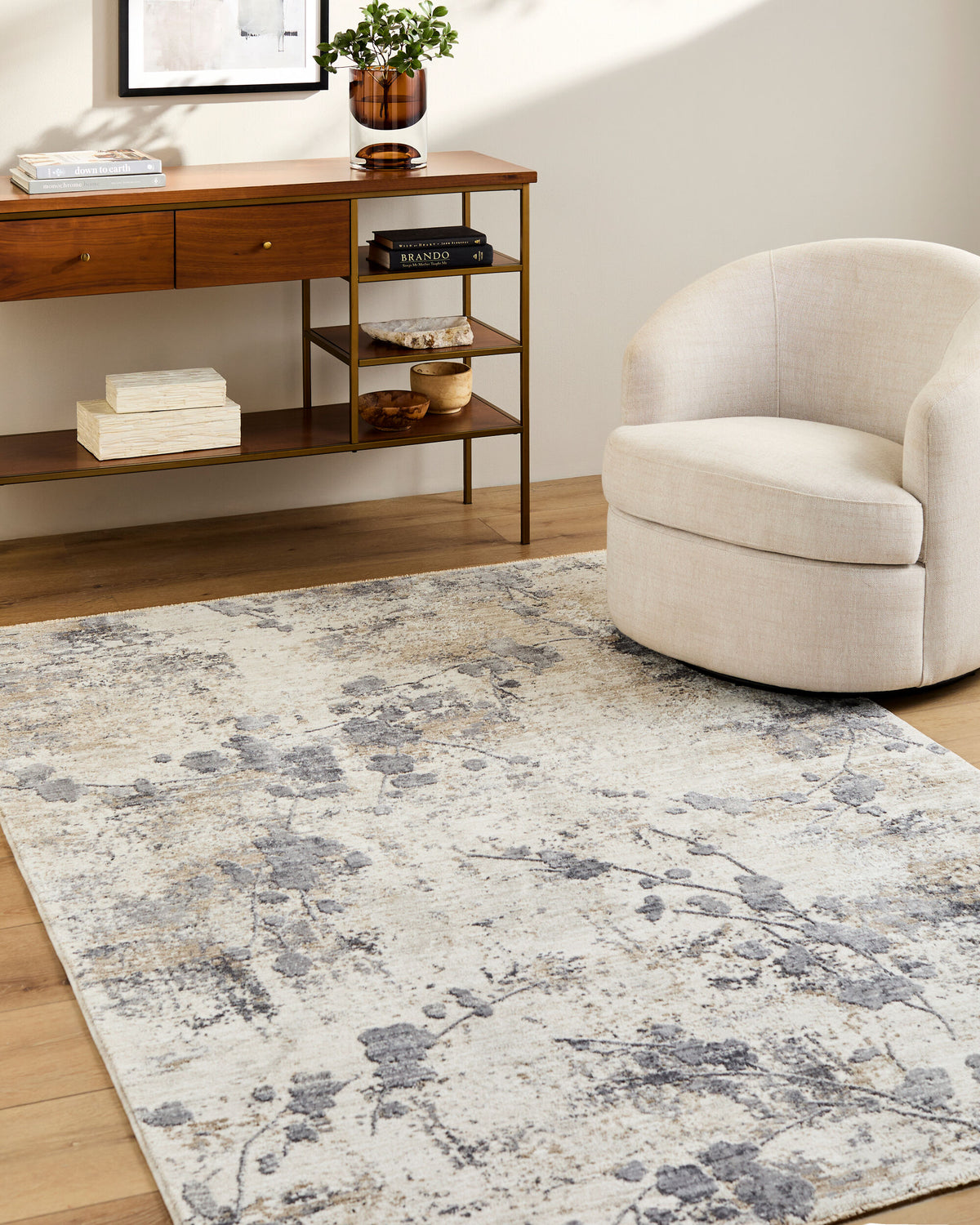 Livabliss Shoal Creek GKK-2316 Cream Area Rug Environmental URL