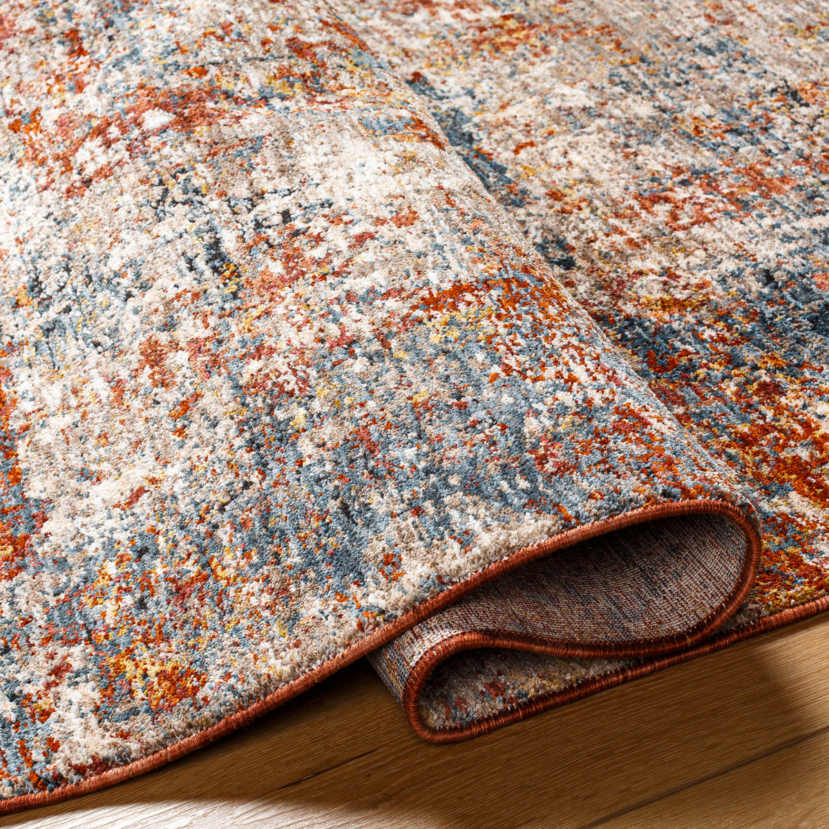 Livabliss Mirabel MBE-2300 Coral/Red Area Rug Texture URL