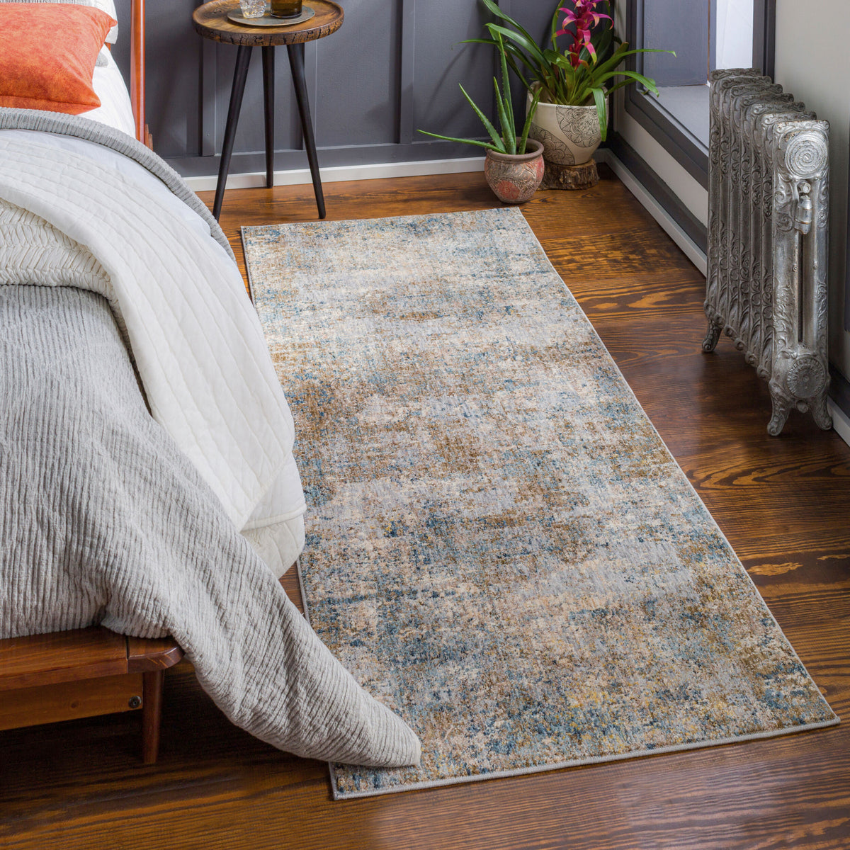Livabliss Mirabel MBE-2303 Brown/Blue Area Rug Environmental URL