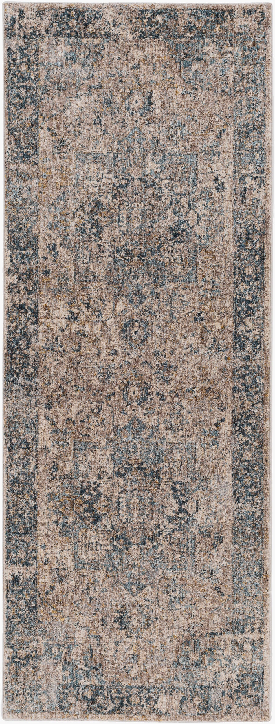 Livabliss Mirabel MBE-2312 Blue/Beige Area Rug - 5x8