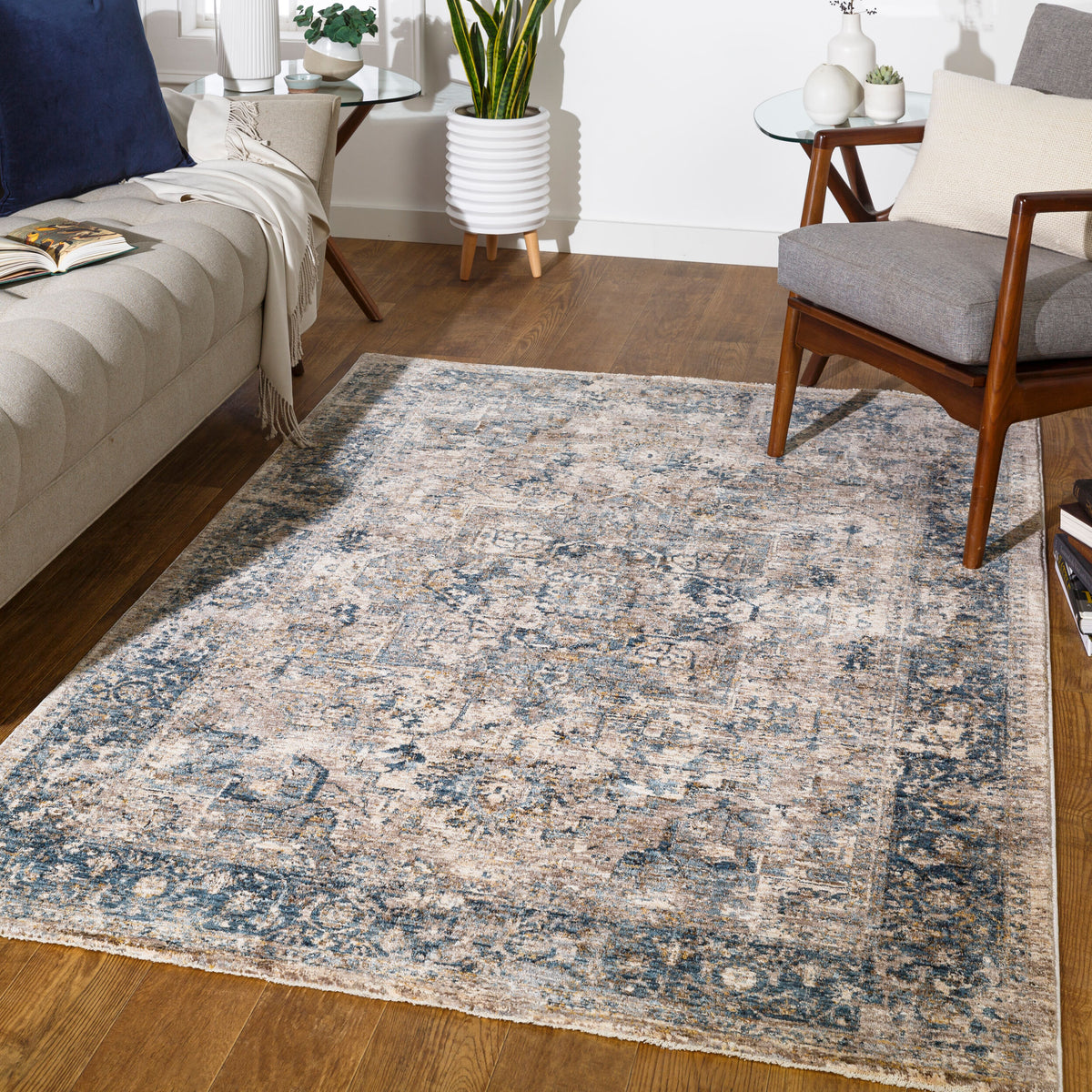 Livabliss Mirabel MBE-2312 Blue/Beige Area Rug Environmental URL