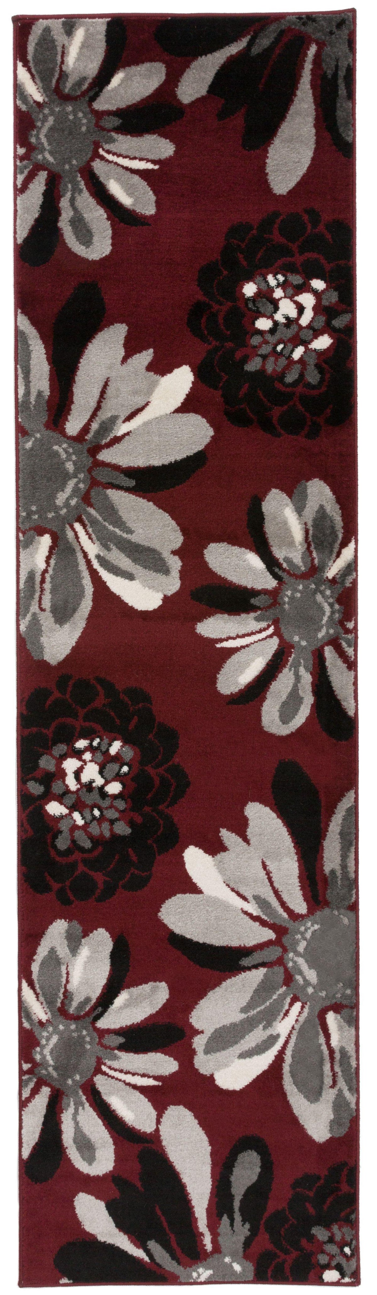 Toscana 374 Red Area Rug-Area Rug-World Rug Gallery-2&#39; x 7&#39;2&quot;-The Rug Truck