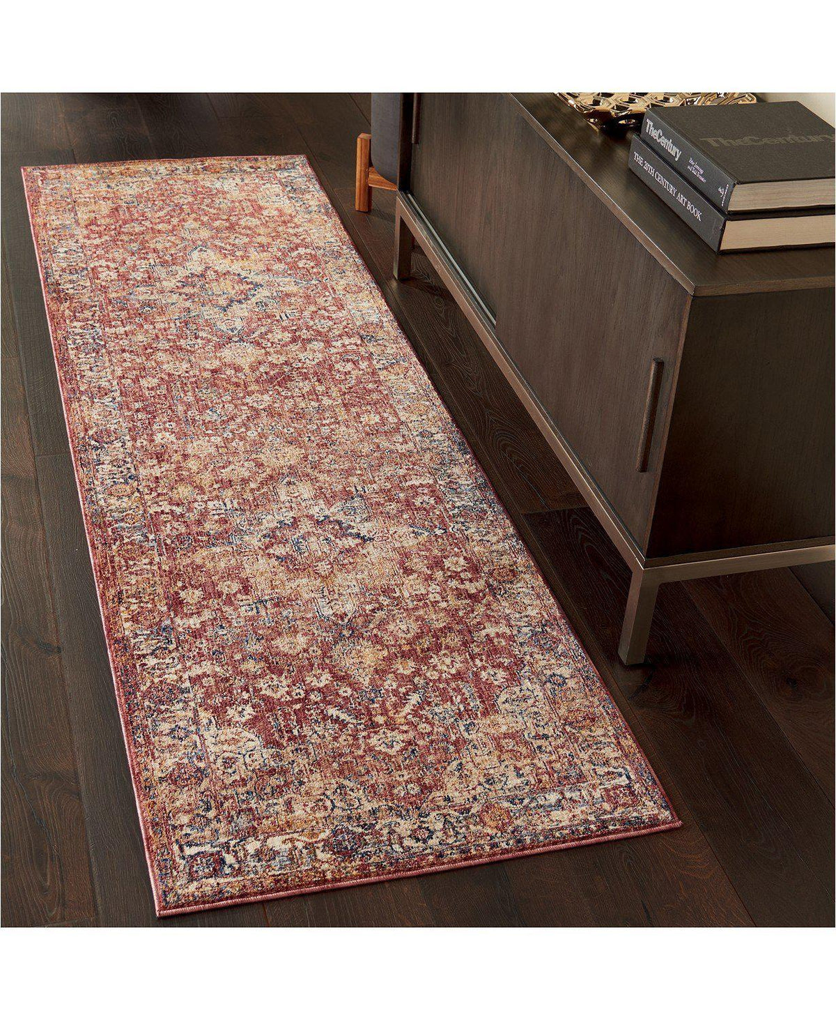 Taza TAZ02 Heriz Red-Area Rugs-Kenneth Mink Home-The Rug Truck