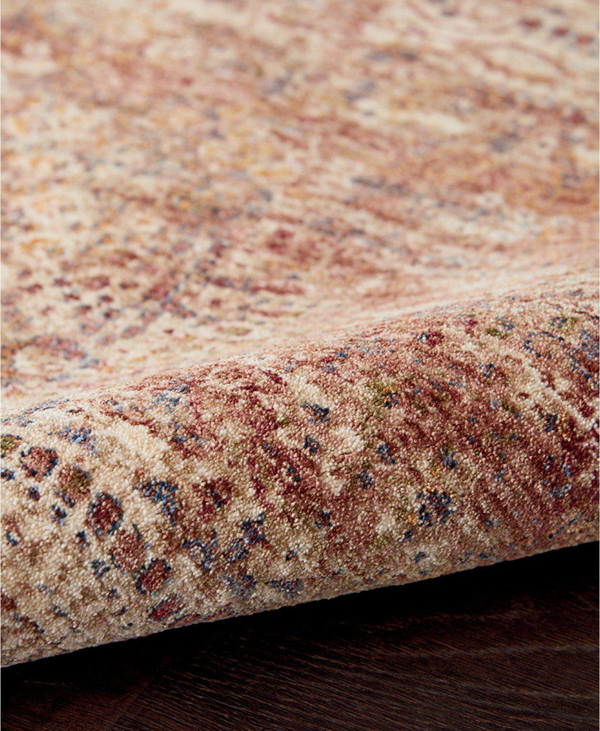 Taza TAZ01 Lavar Red-Area Rugs-Kenneth Mink Home-The Rug Truck