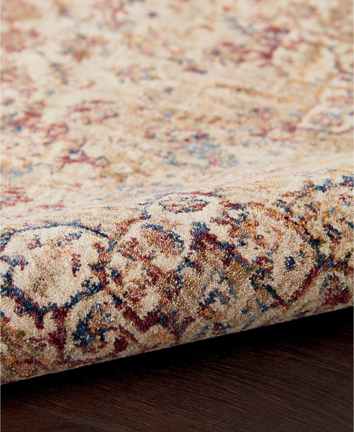 Taza TAZ02 Heriz Beige-Area Rugs-Kenneth Mink Home-The Rug Truck