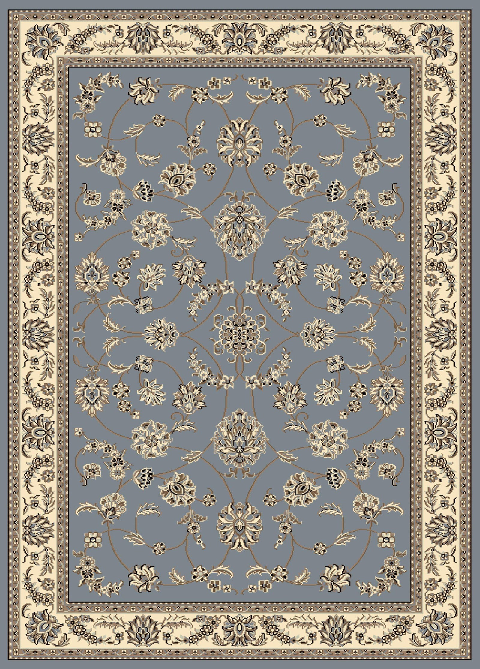 Vienna Isfahan Grey/Blue