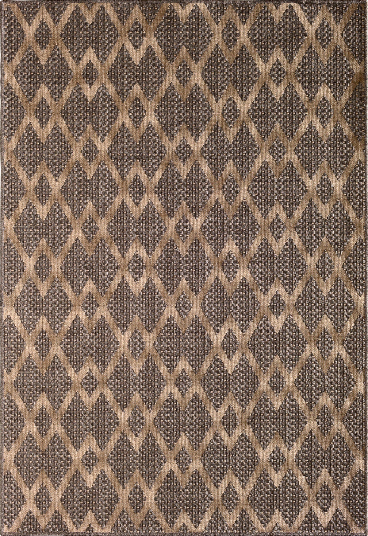 Mykonos Chevron Natural Area Rug-Area Rug-The Rug Truck-5&#39;3&quot; x 7&#39;7&quot;-The Rug Truck