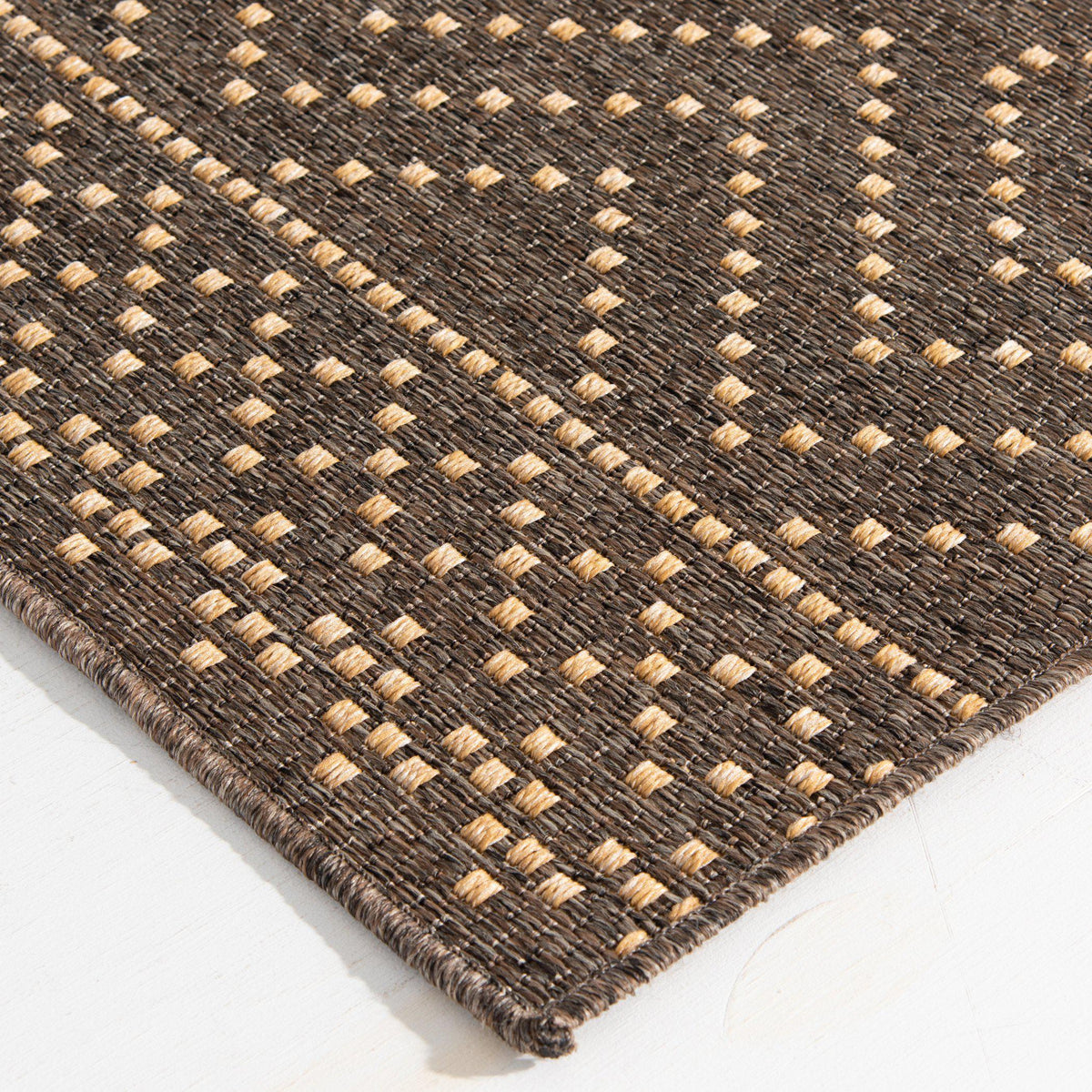 Trisha Yearwood Home Gather - Sidra Border - Pebble/Natural-Area Rug-Trisha Yearwood Home-The Rug Truck