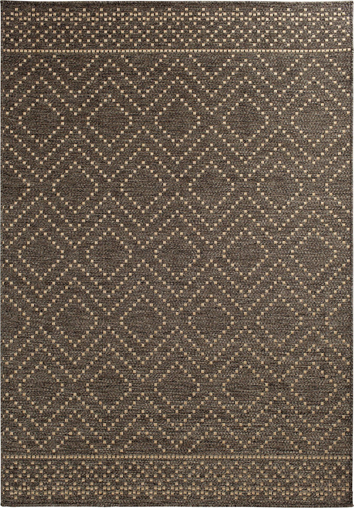 Trisha Yearwood Home Gather - Sidra Border - Pebble/Natural-Area Rug-Trisha Yearwood Home-The Rug Truck