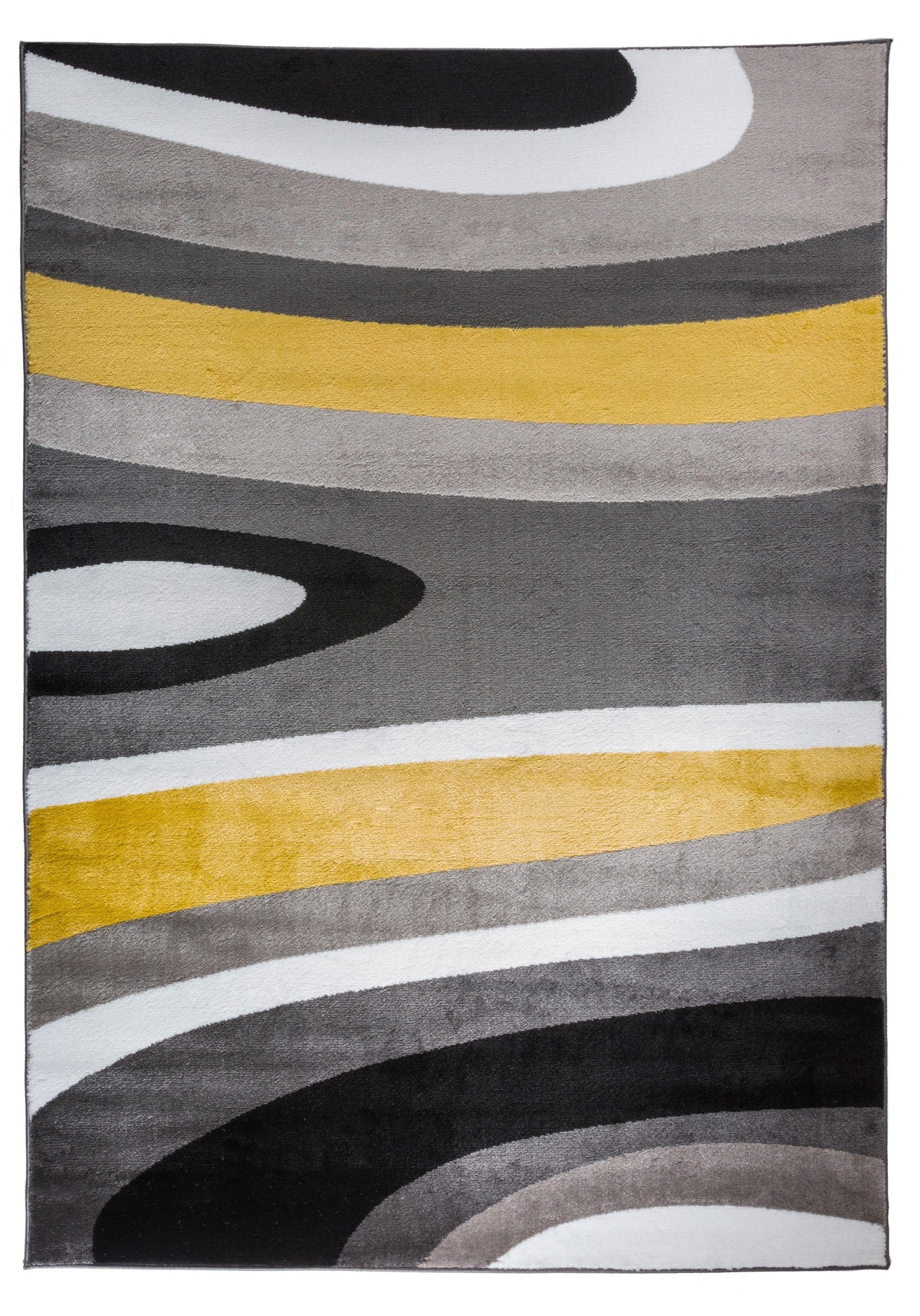 Alpine 110 Yellow Area Rug-Area Rug-World Rug Gallery-2&#39; x 3&#39;-The Rug Truck