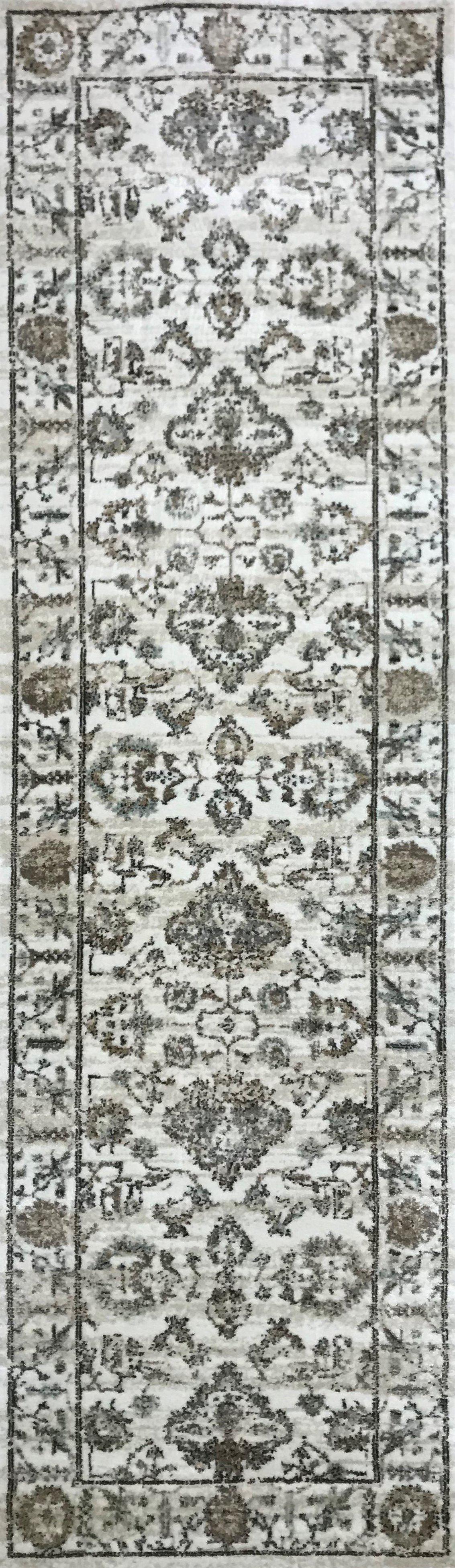 Allora 3562 Bone Area Rug (2&#39;2 x 7&#39;7)