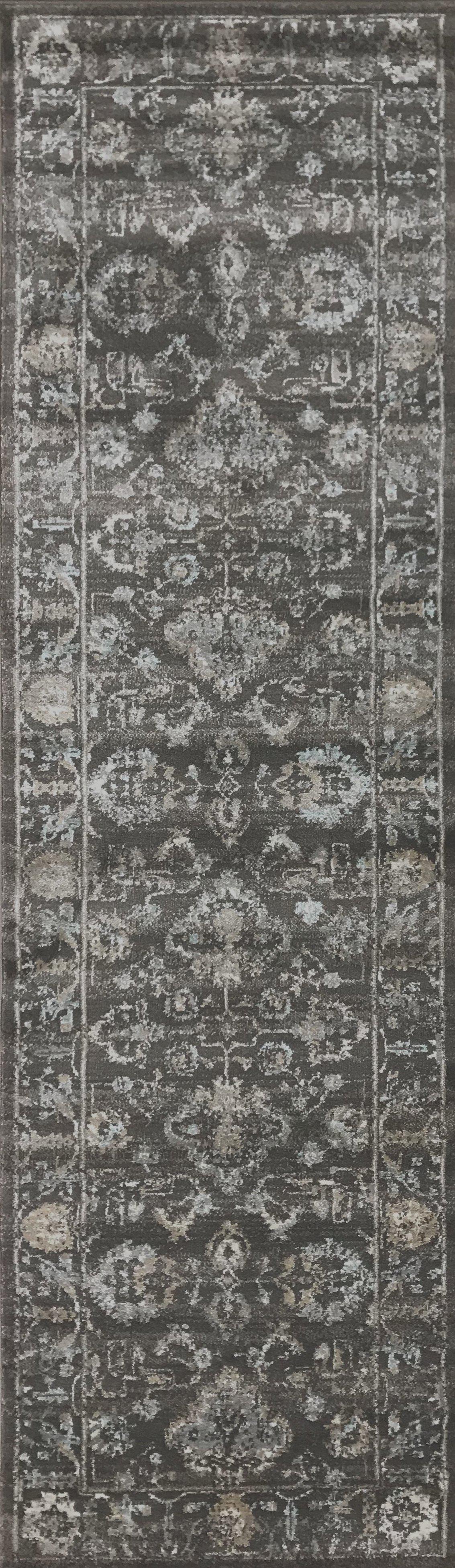Allora 3562 Light Brown Area Rug (2&#39;2 x 7&#39;7)