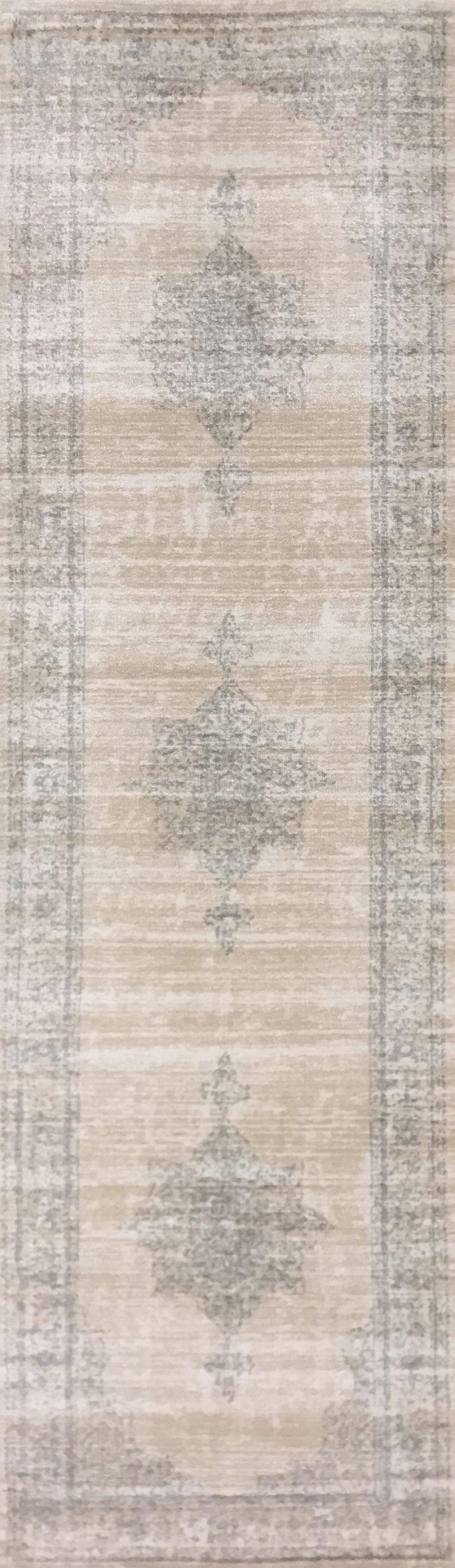 Allora 3563 Bone Area Rug (2&#39;2 x 7&#39;7)