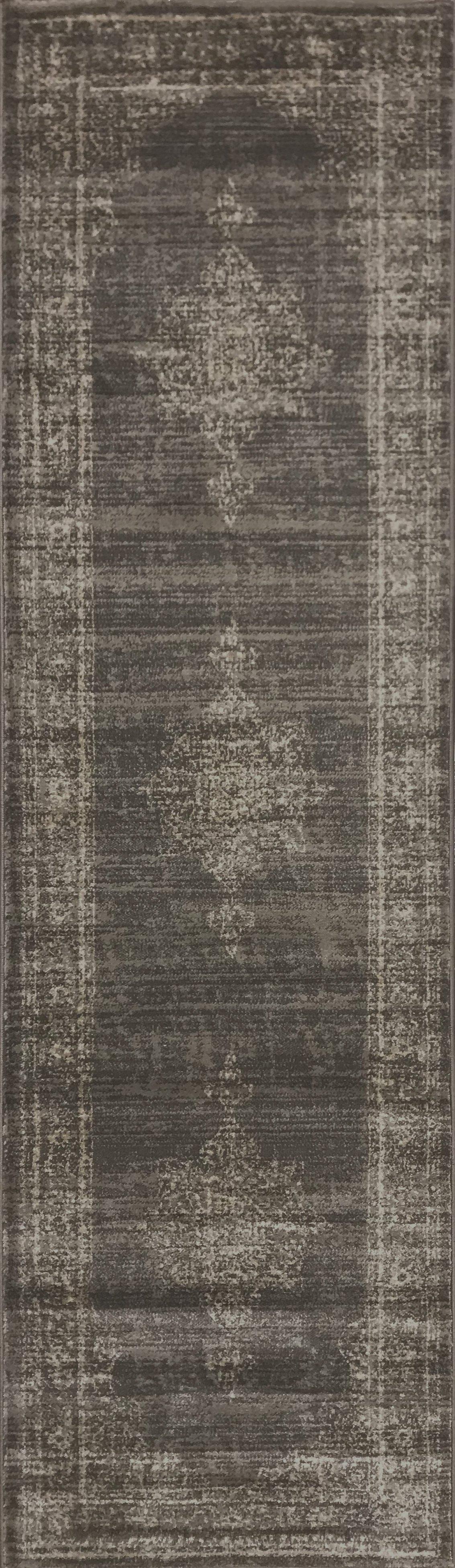 Allora 3563 Light Brown Area Rug (2&#39;2 x 7&#39;7)