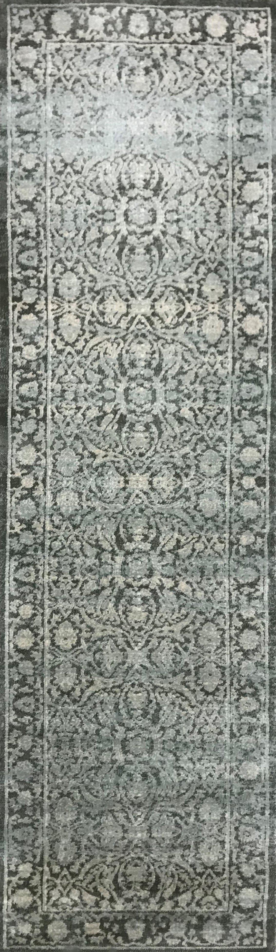 Allora 3564 Green Area Rug (2&#39;2 x 7&#39;7)