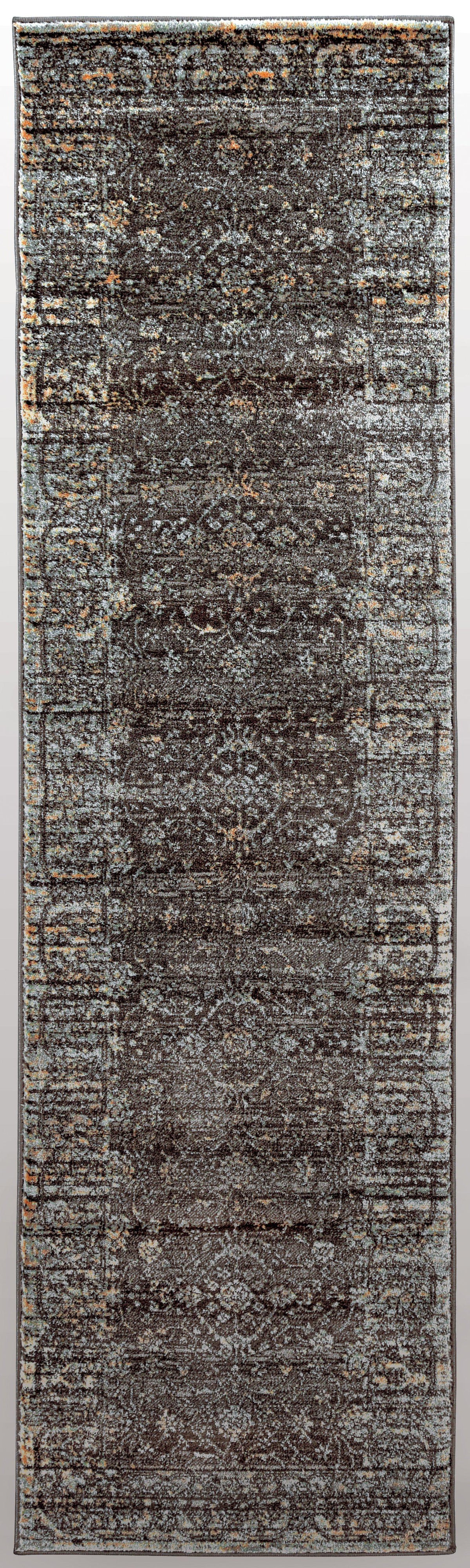 Francesca 500 Brown Area Rug (2&#39;2 x 7&#39;7)