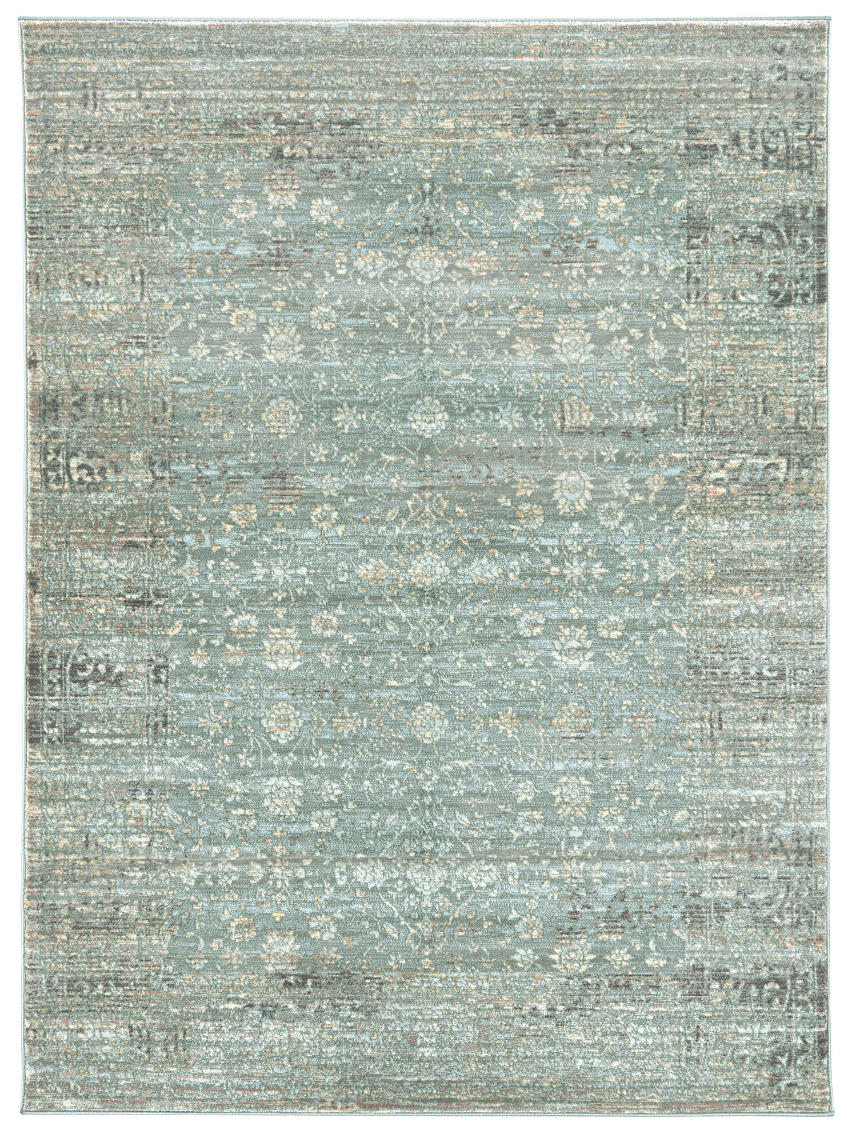 Francesca 500 Green Area Rug (7&#39;10 x 10&#39;6)