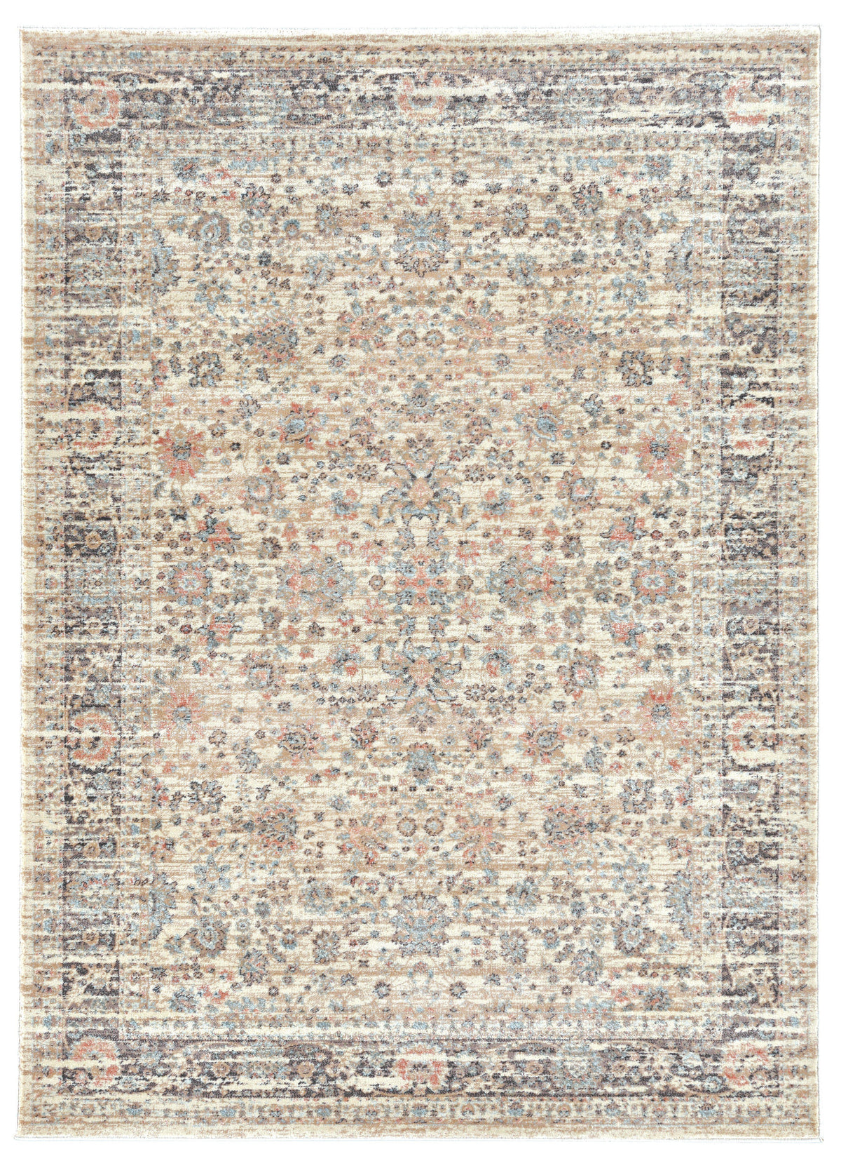 Francesca 501 Light Beige Area Rug (7&#39;10 x 10&#39;6)