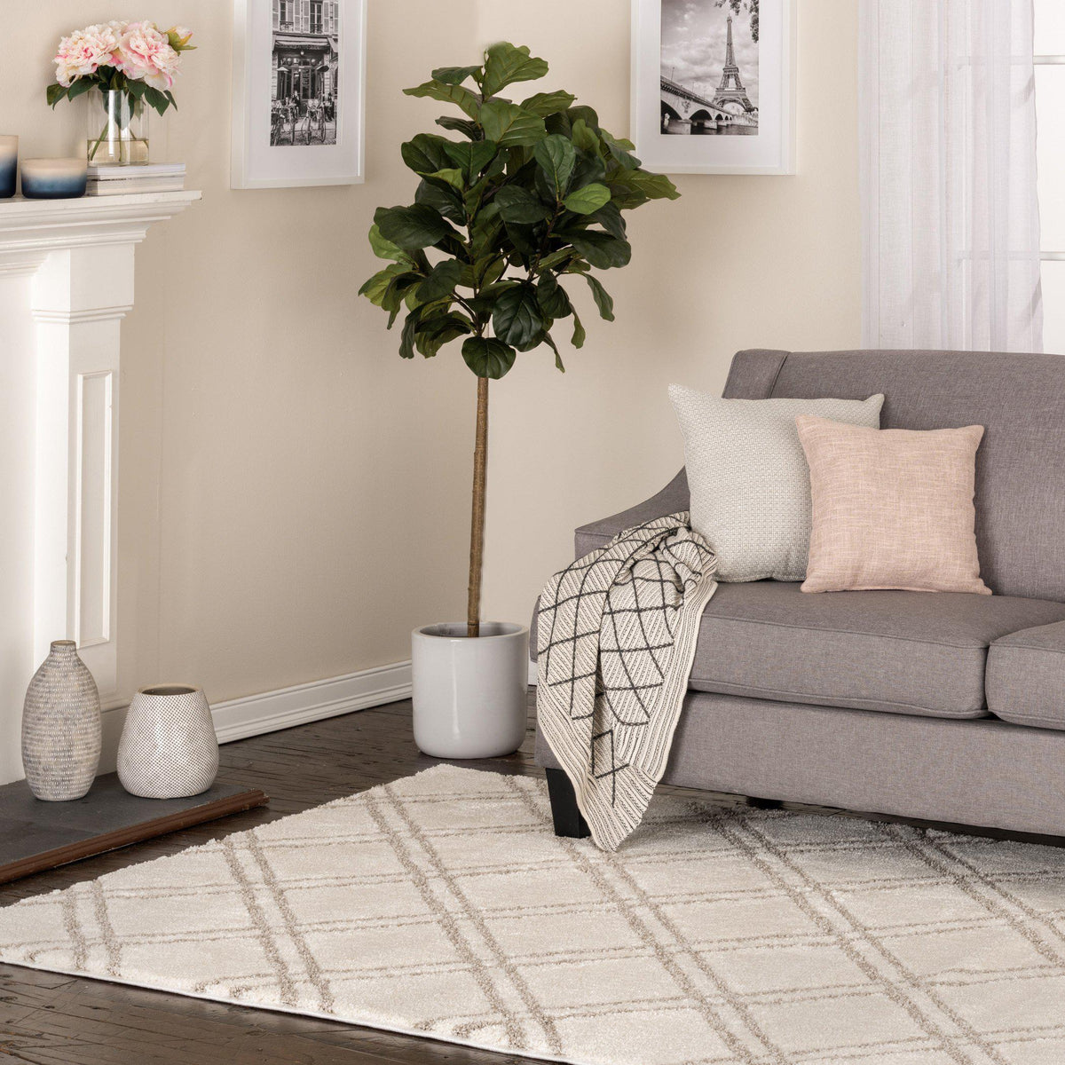 Trisha Yearwood Home Relax - Walkaway - Buff/Mink-Area Rug-Trisha Yearwood Home-The Rug Truck