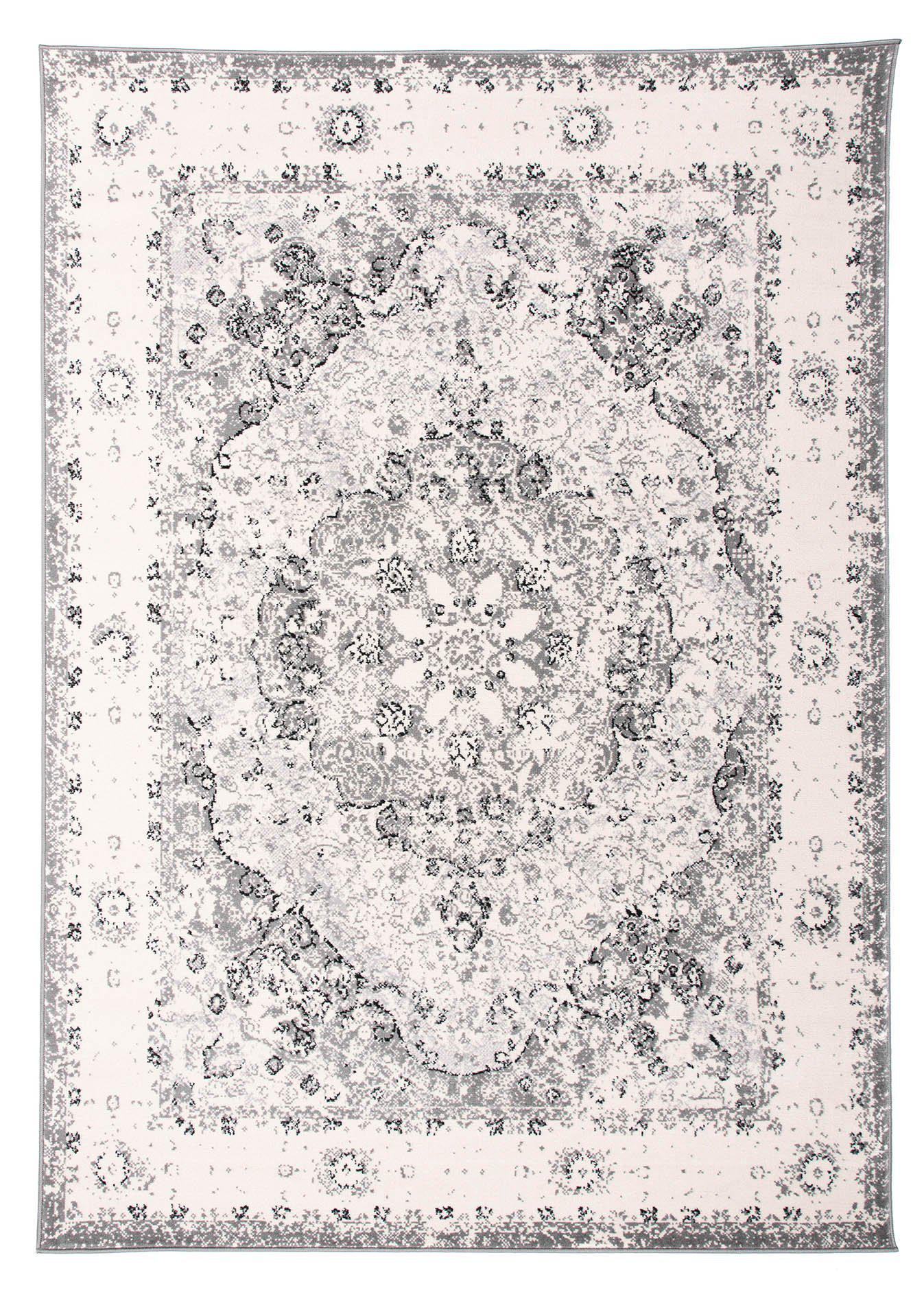 Monaco 830 Gray Area Rug-Area Rug-World Rug Gallery-5' x 7'-The Rug Truck