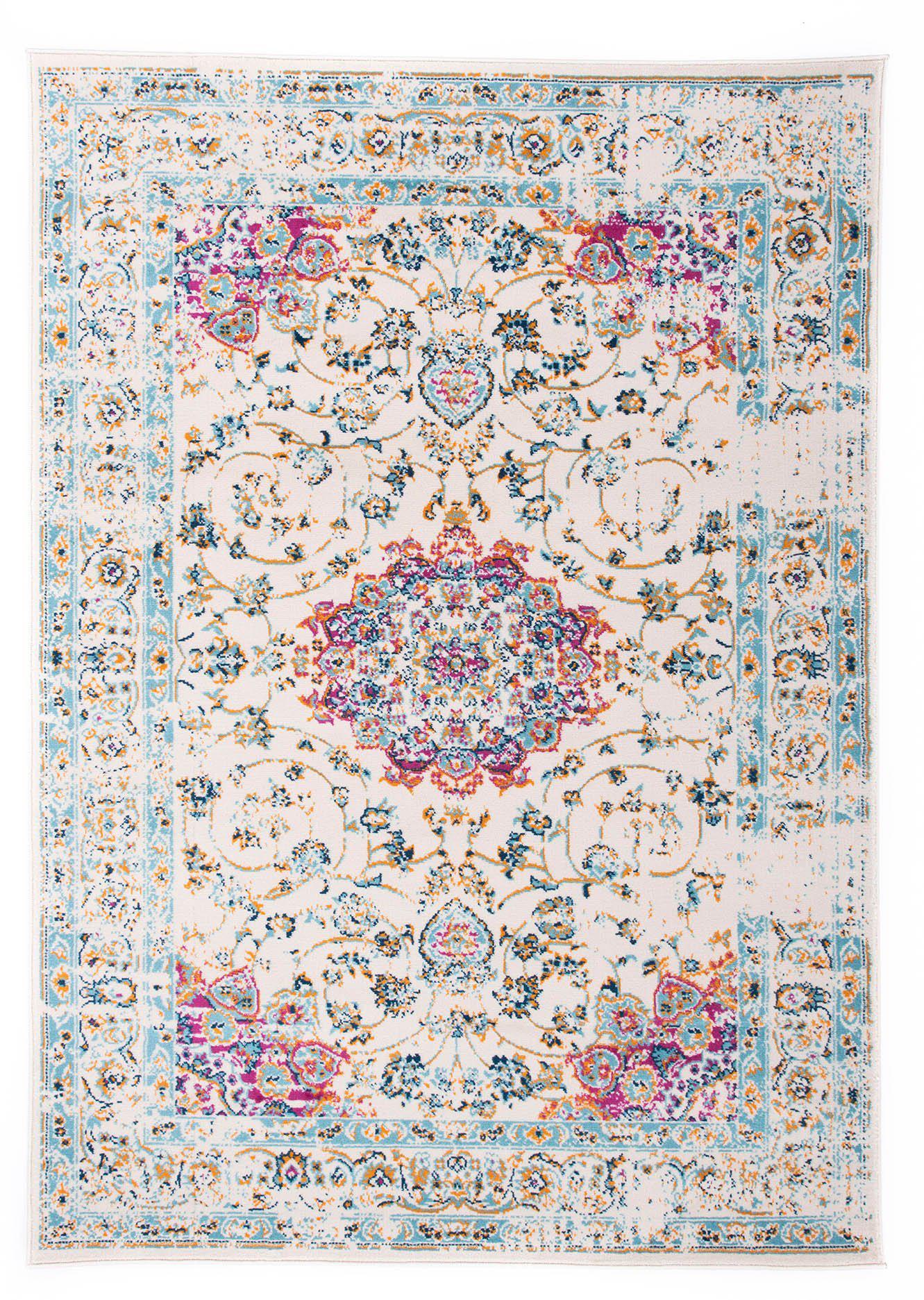 Monaco 833 Pink Area Rug-Area Rug-World Rug Gallery-5' x 7'-The Rug Truck
