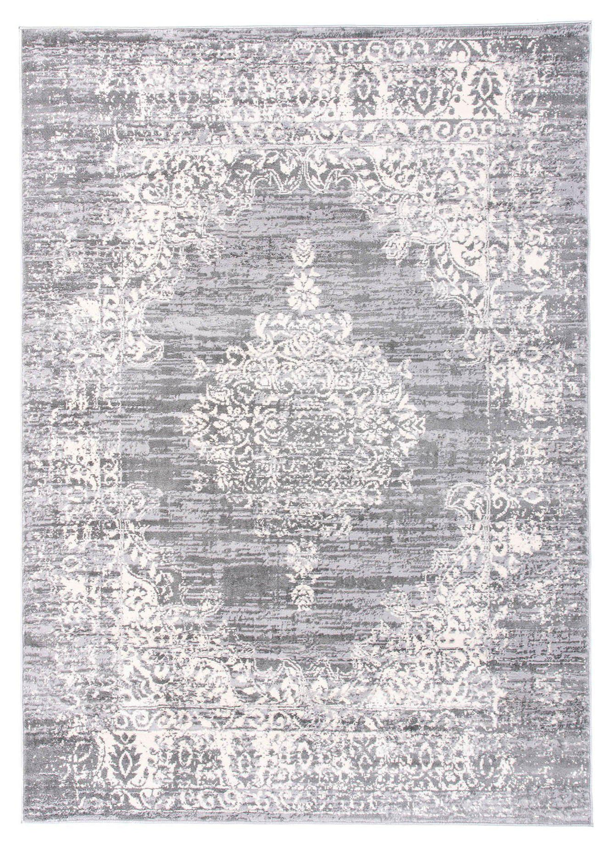 Monaco 834 Gray Area Rug-Area Rug-World Rug Gallery-The Rug Truck